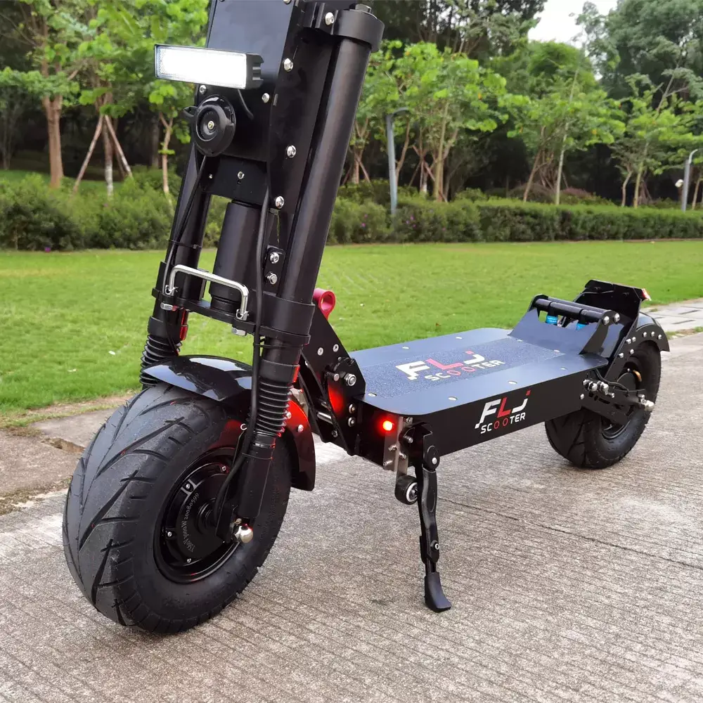 (🔥Limited Time Sale) K6 6000W all terrain Fat wheels dual motor electric scooter with Max Speed 53MPH
