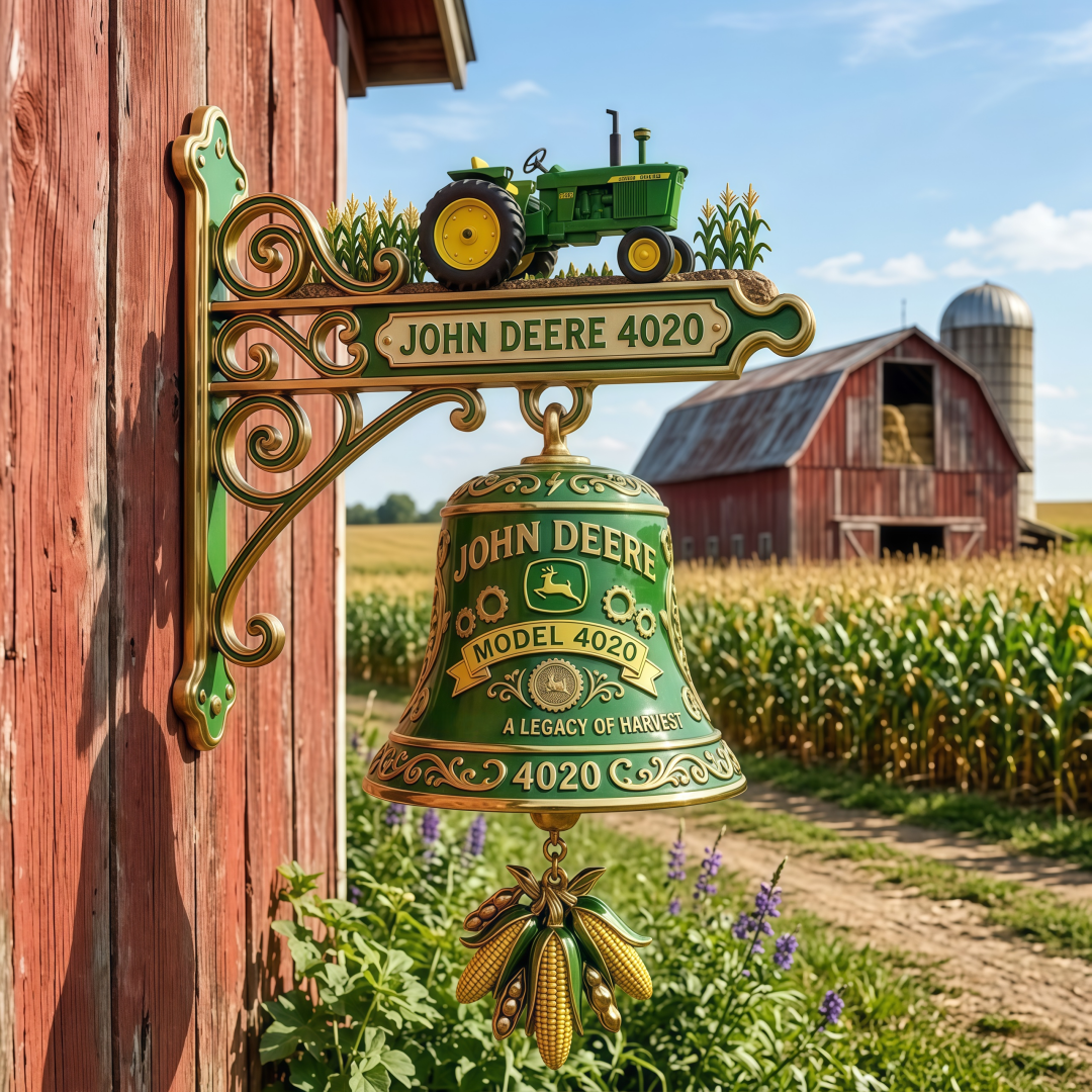 John Deere Commemorative Wall Bell