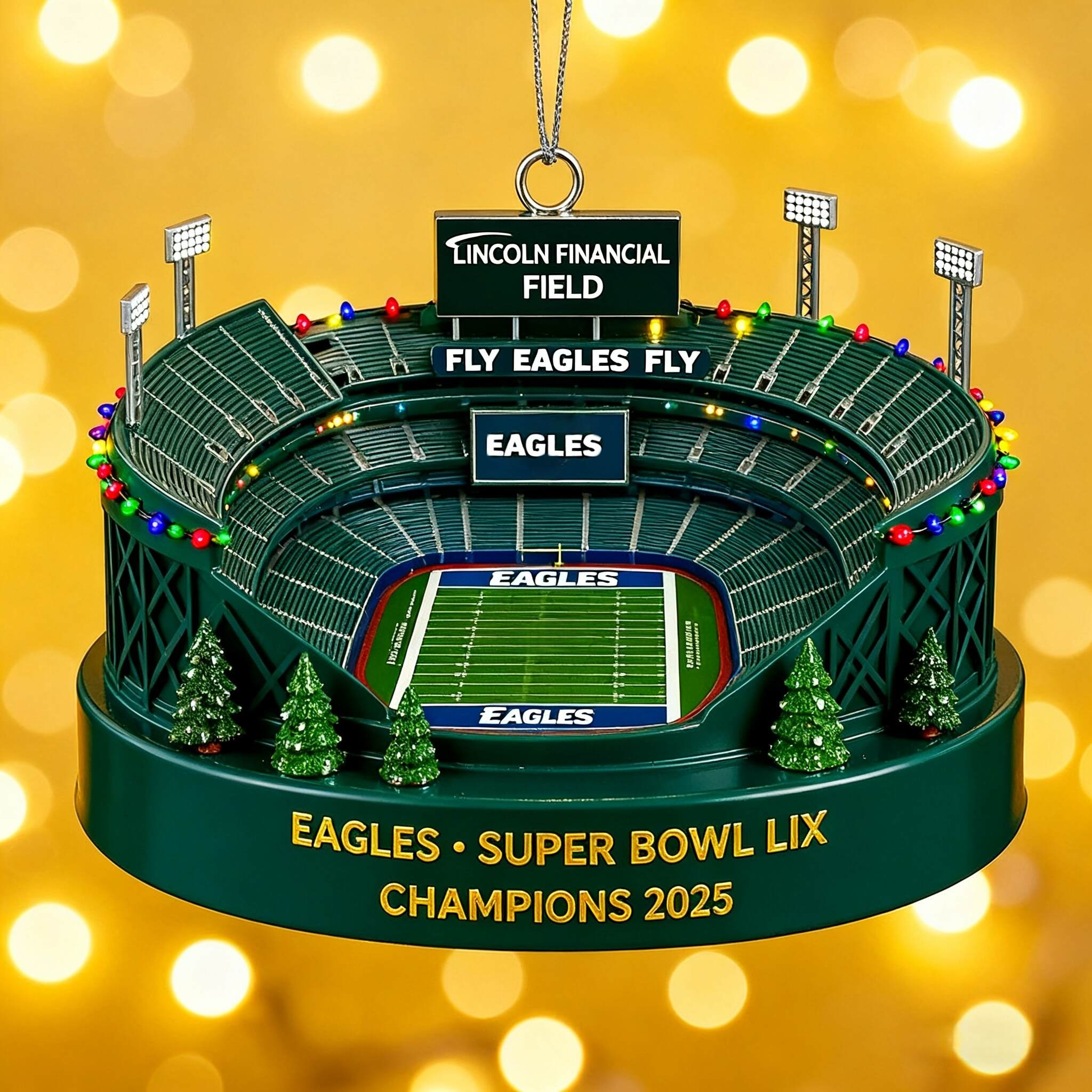 Eagles’ 2025 Super Bowl LIX Pride Ornament
