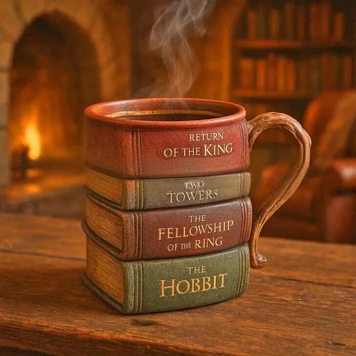 📚 BookStack Literary Classics Collection Coffee Mugs