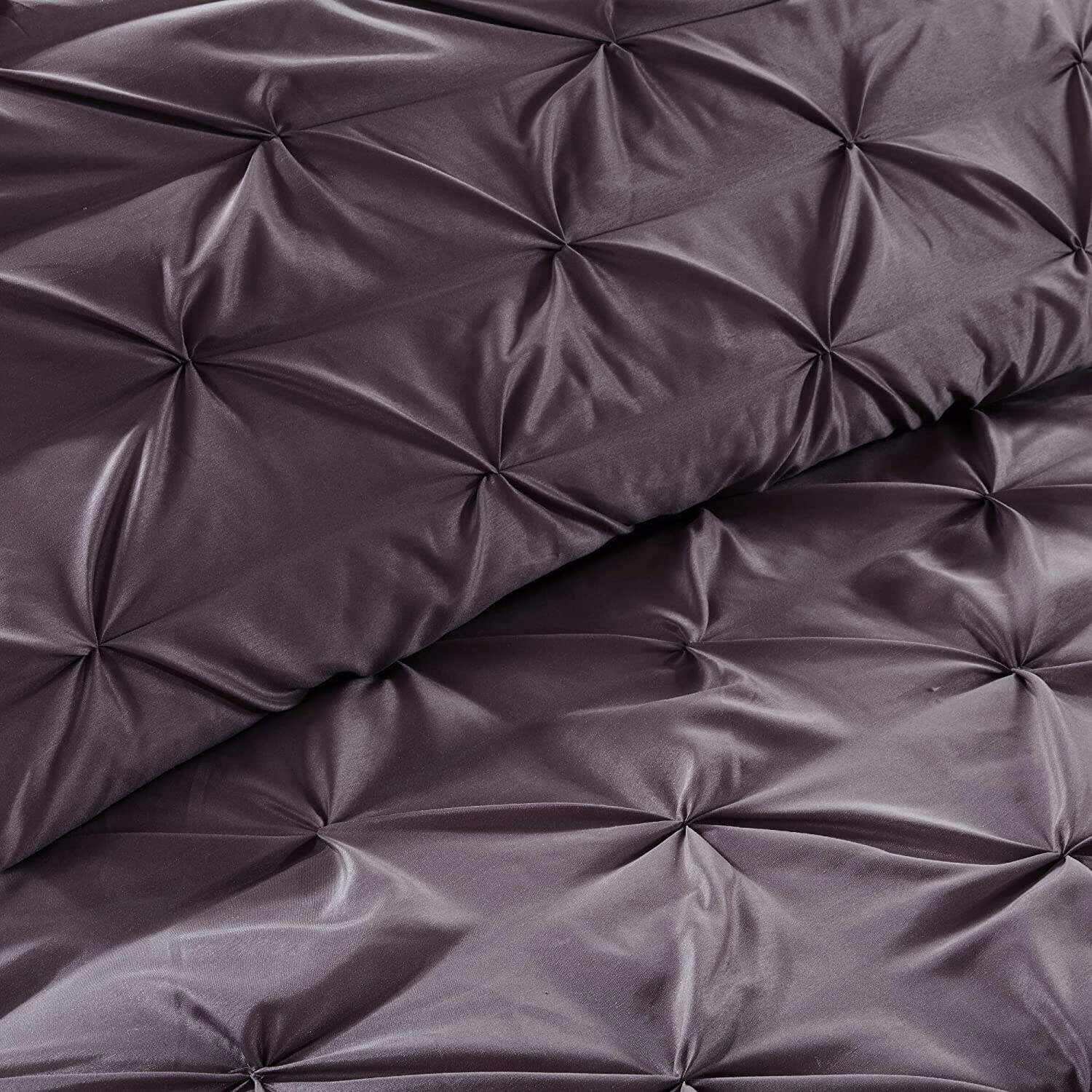 Master Bedroom 24 Piece Room-in-a-Bag Faux Silk Comforter Set Bedding Curtains Pillows