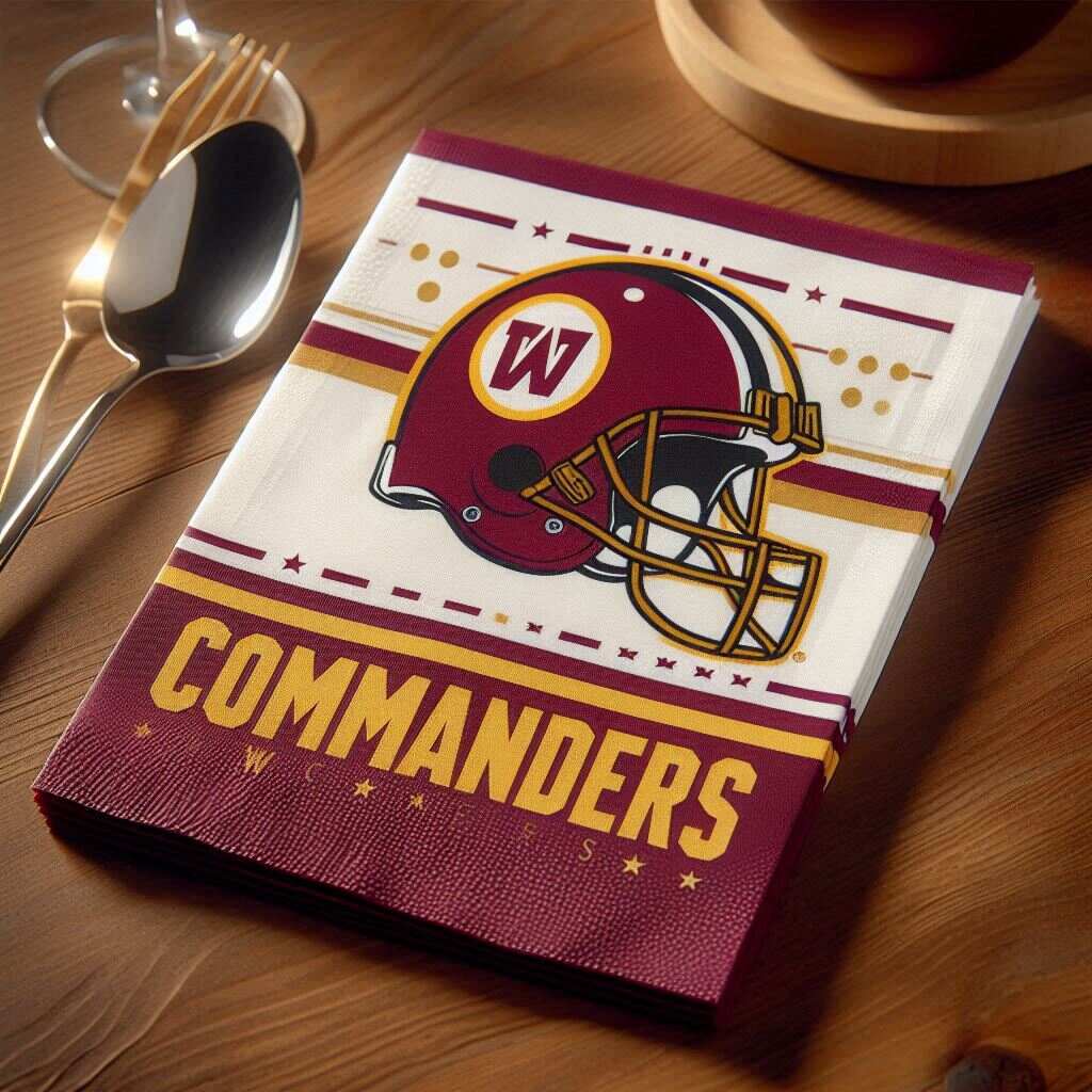 Football Team Napkins (50 pack)
