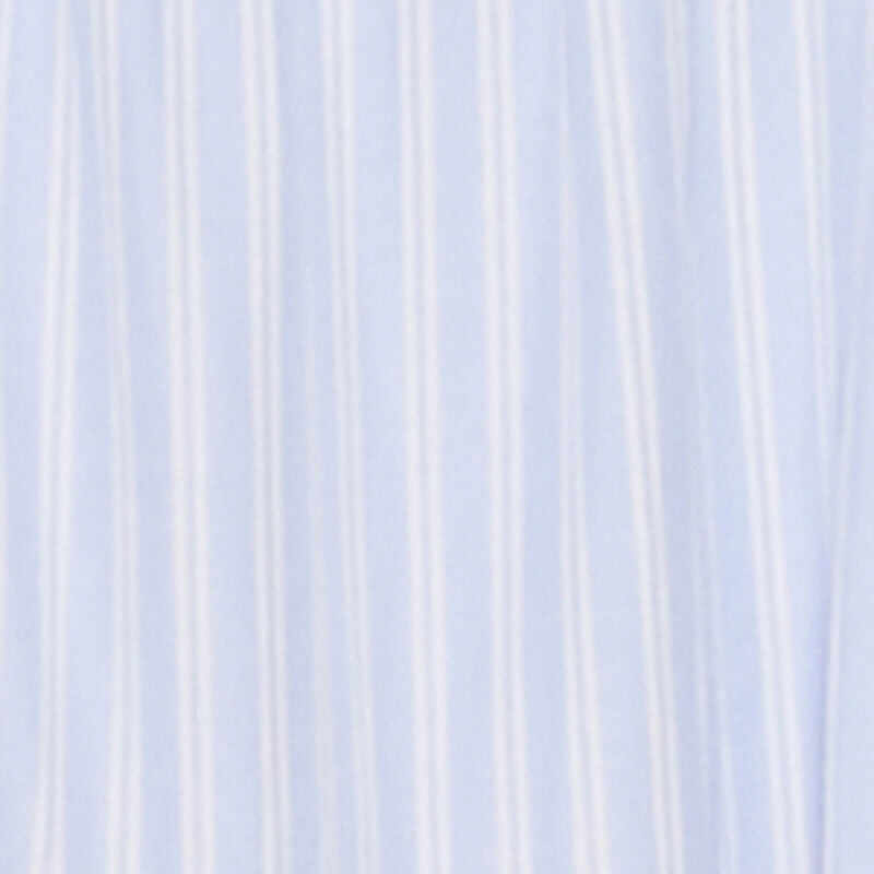 Plus Size Almost Famous Striped Smocked Crop Top