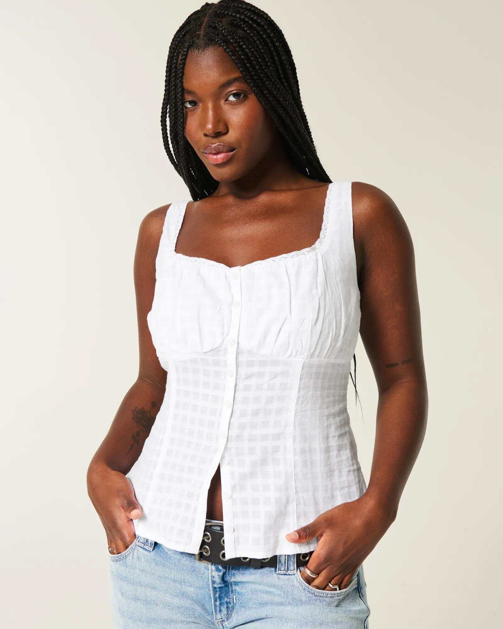Button-Through Blouse