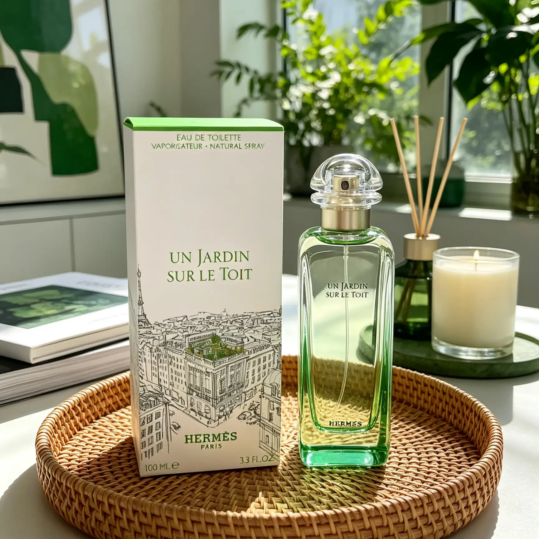 Hermès Un Jardin Collection Eau de Toilette -Unisex Perfume 100ML Gift For All
