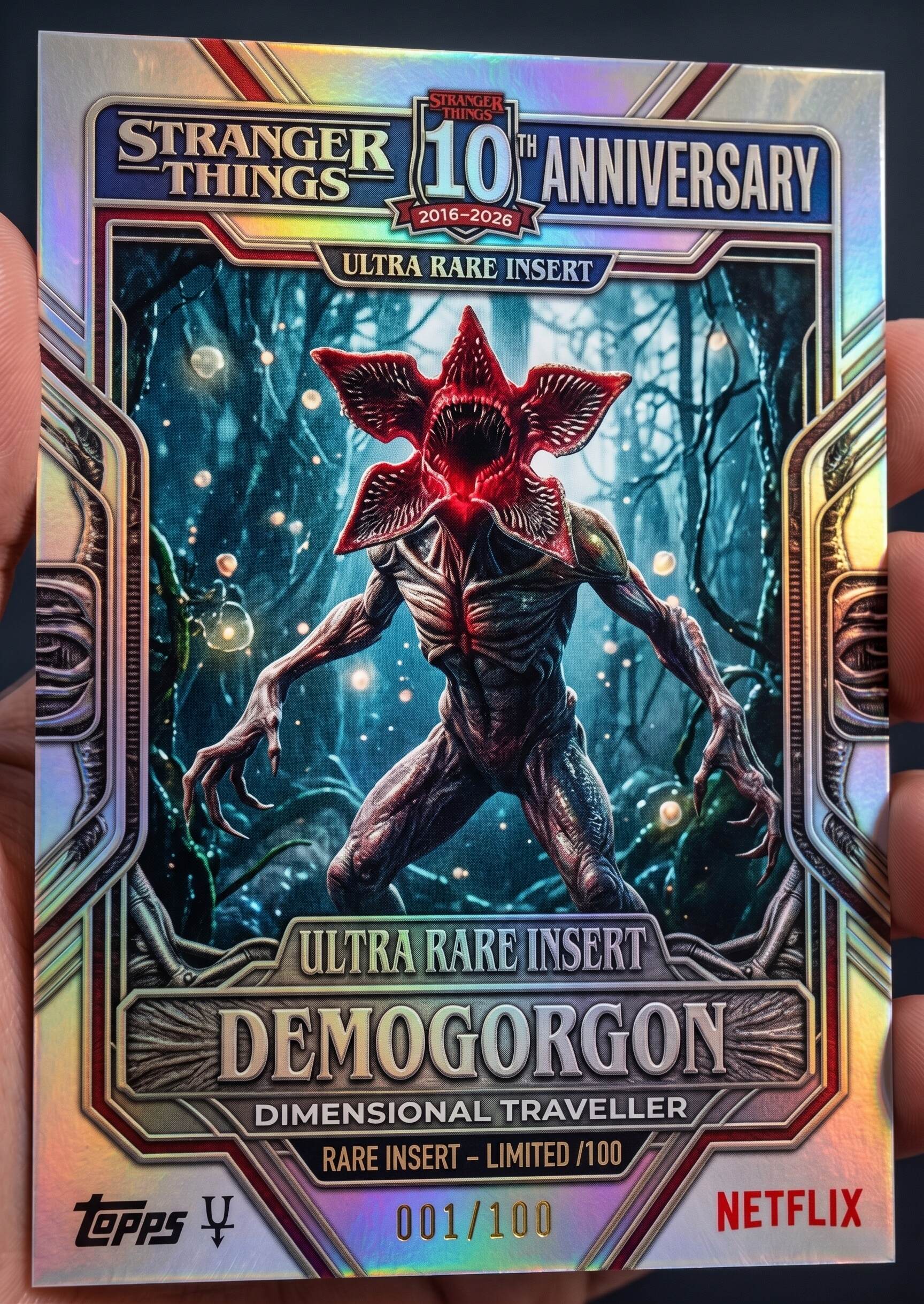 2026 Stranger Things 10th Anniversary Legacy Collection Hobby Box