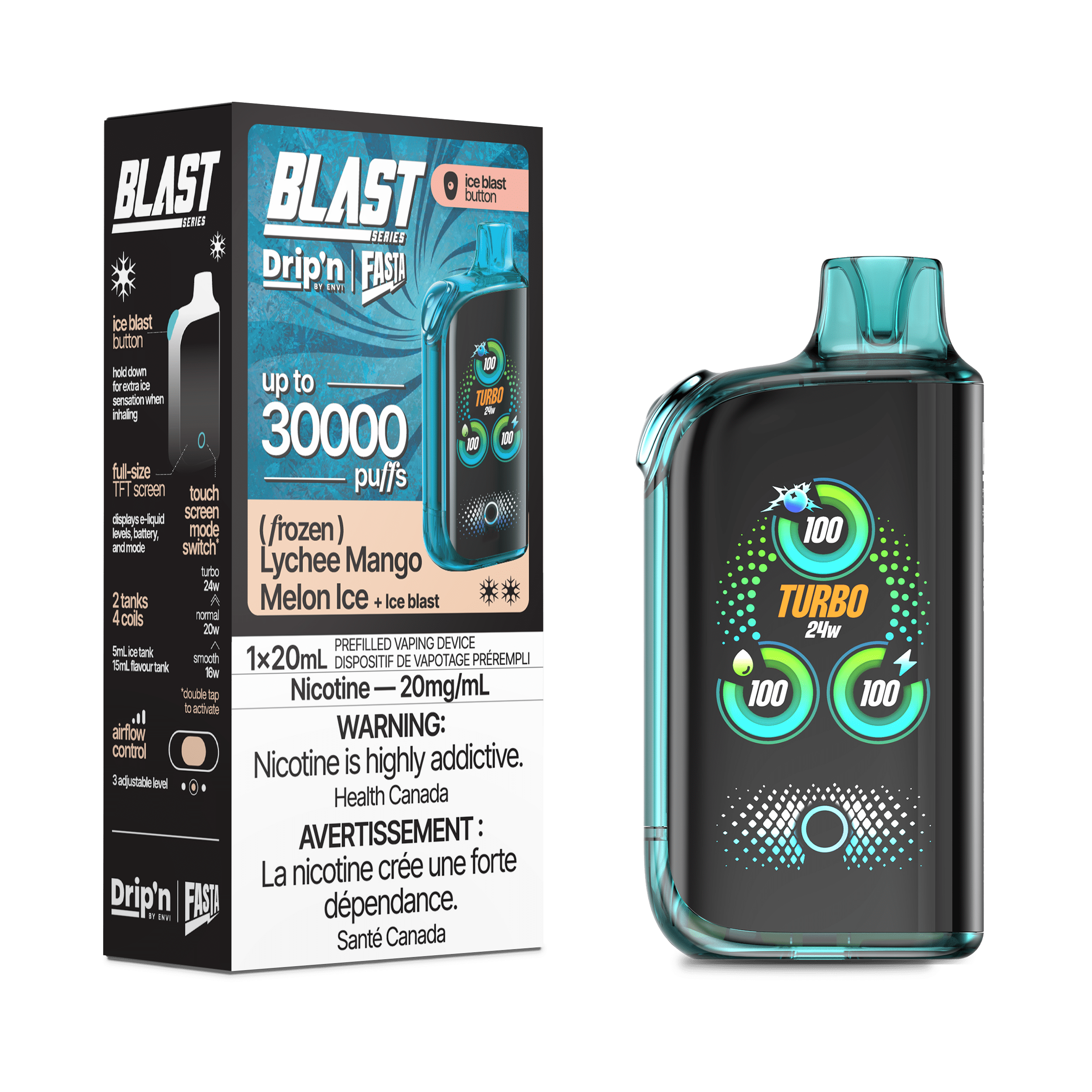 WAKA Drip'n × Fasta Blast 30K