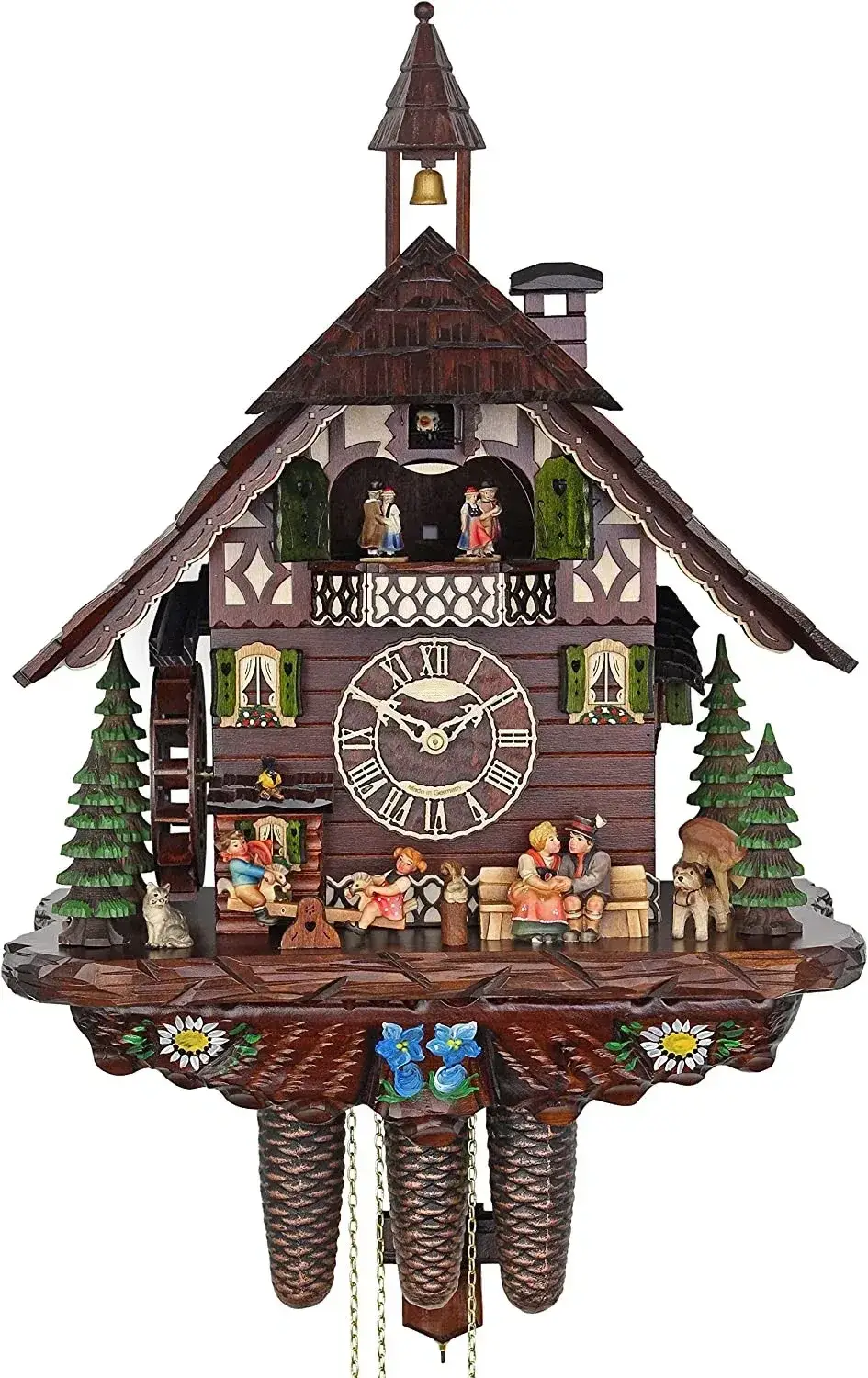 GERMAN CUCKOO CLOCK-GERMAN BLACK FOREST CUCKOO CLOCK