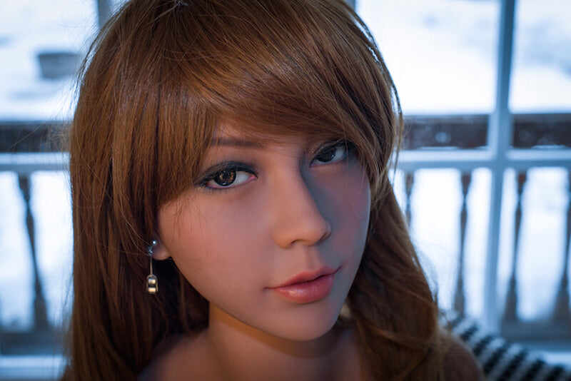 Abril 5ft18 / 158cm 12 Head TPE Latino Most Realistic Female Full Size Sex Doll For Men