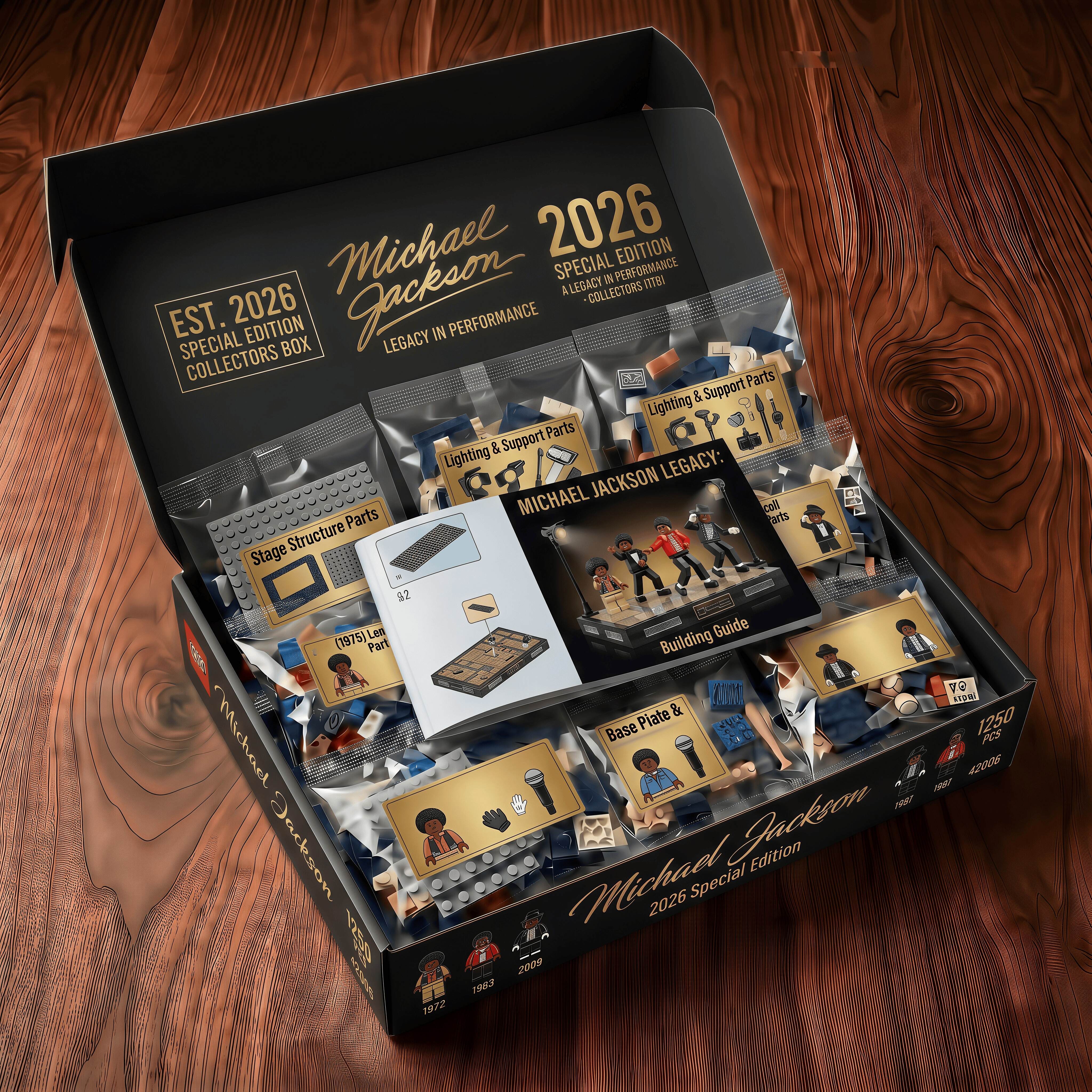 2026 Michael Movie Commemorative Edition Stage Building Blocks