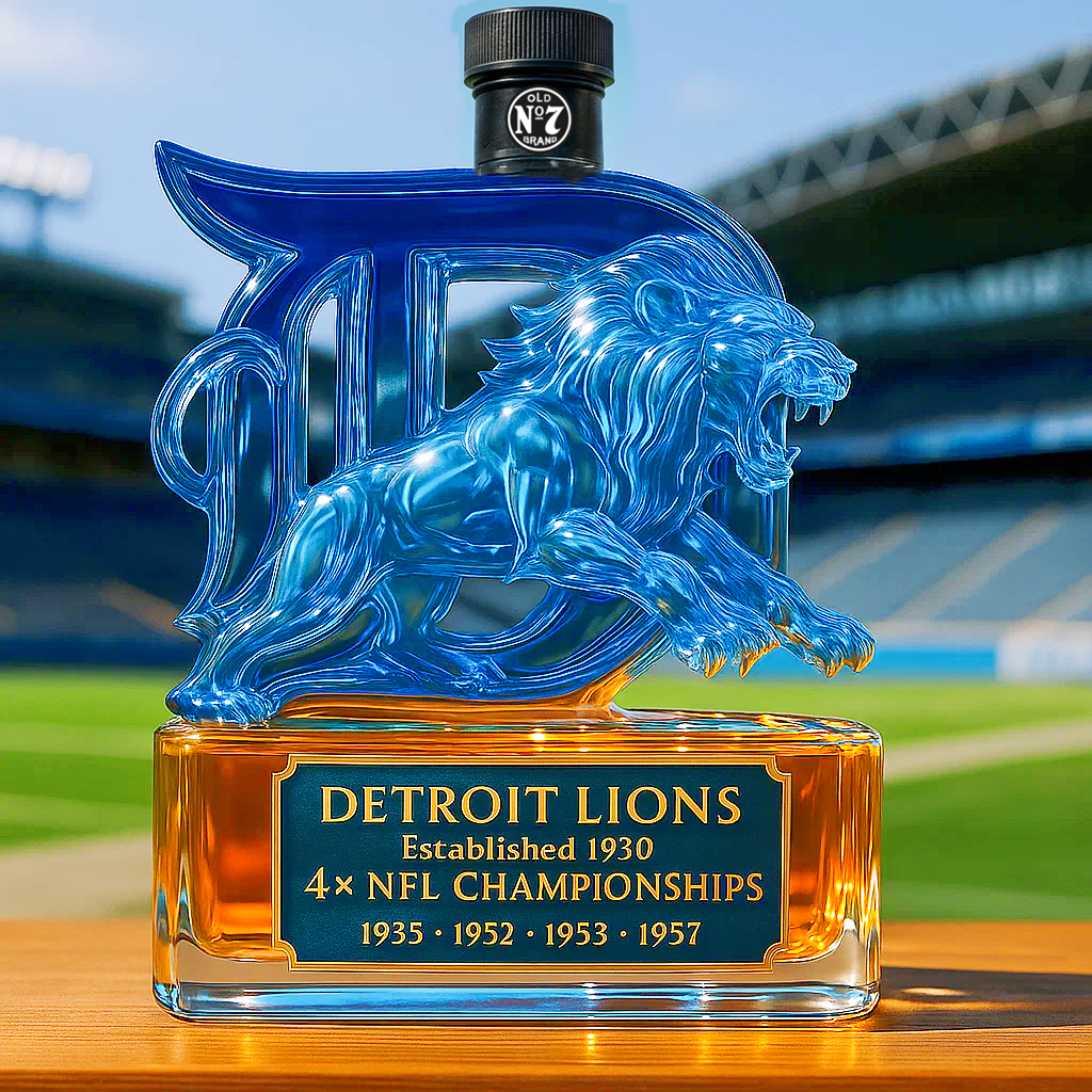 复制Detroit Proud Legacy Whiskey Bottle