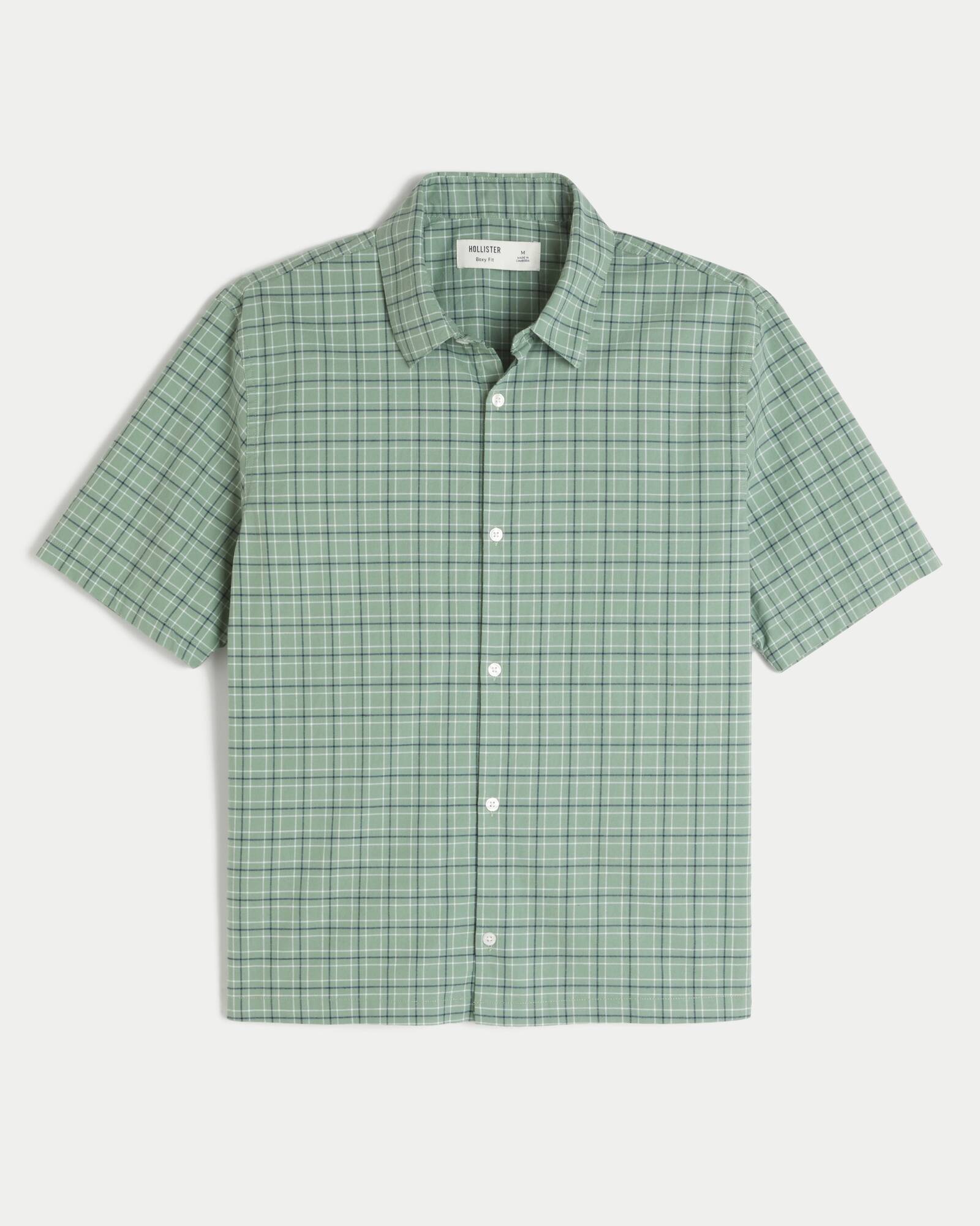 Boxy Short-Sleeve Cherry Graphic Shirt