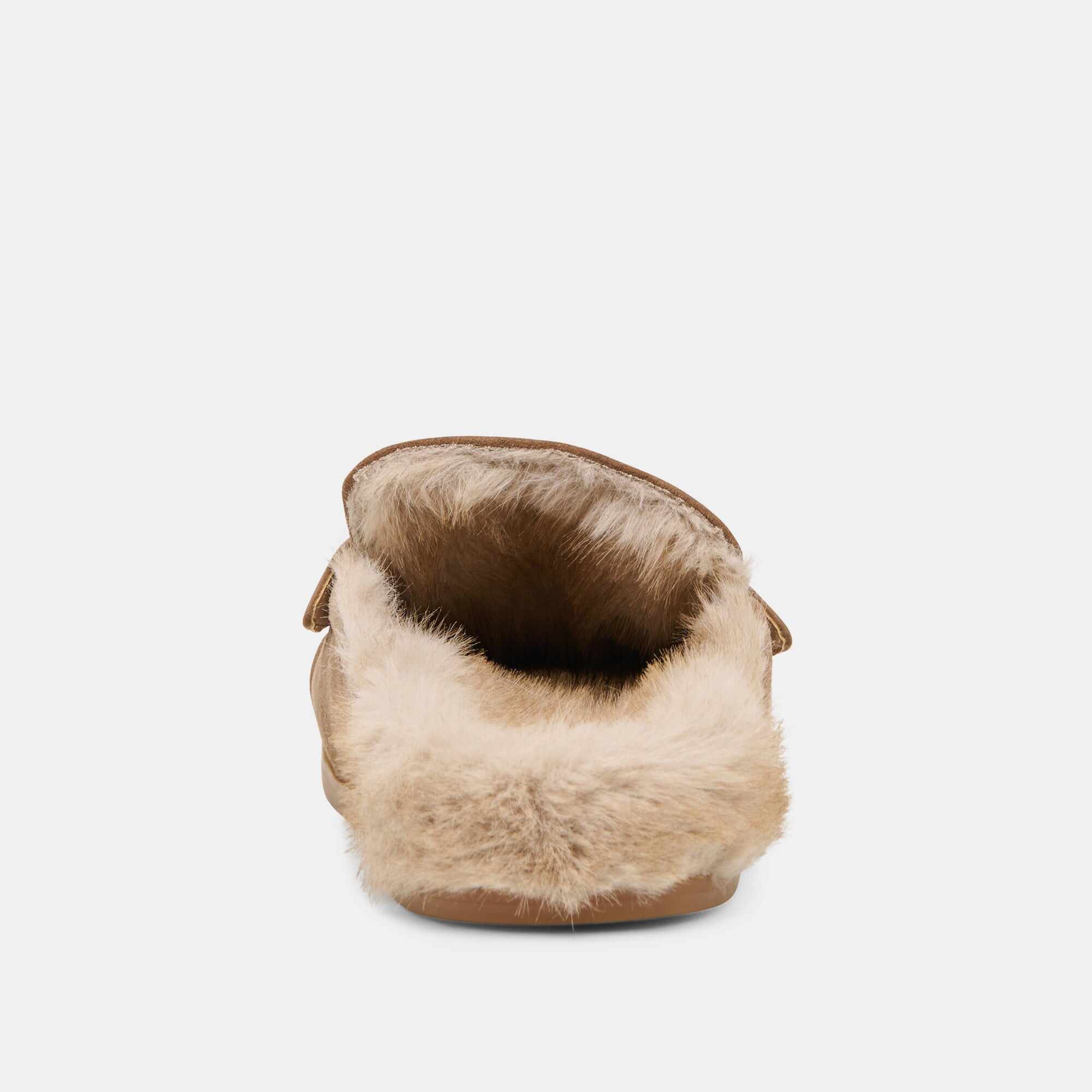 JODERO PLUSH FLATS MUSHROOM SUEDE