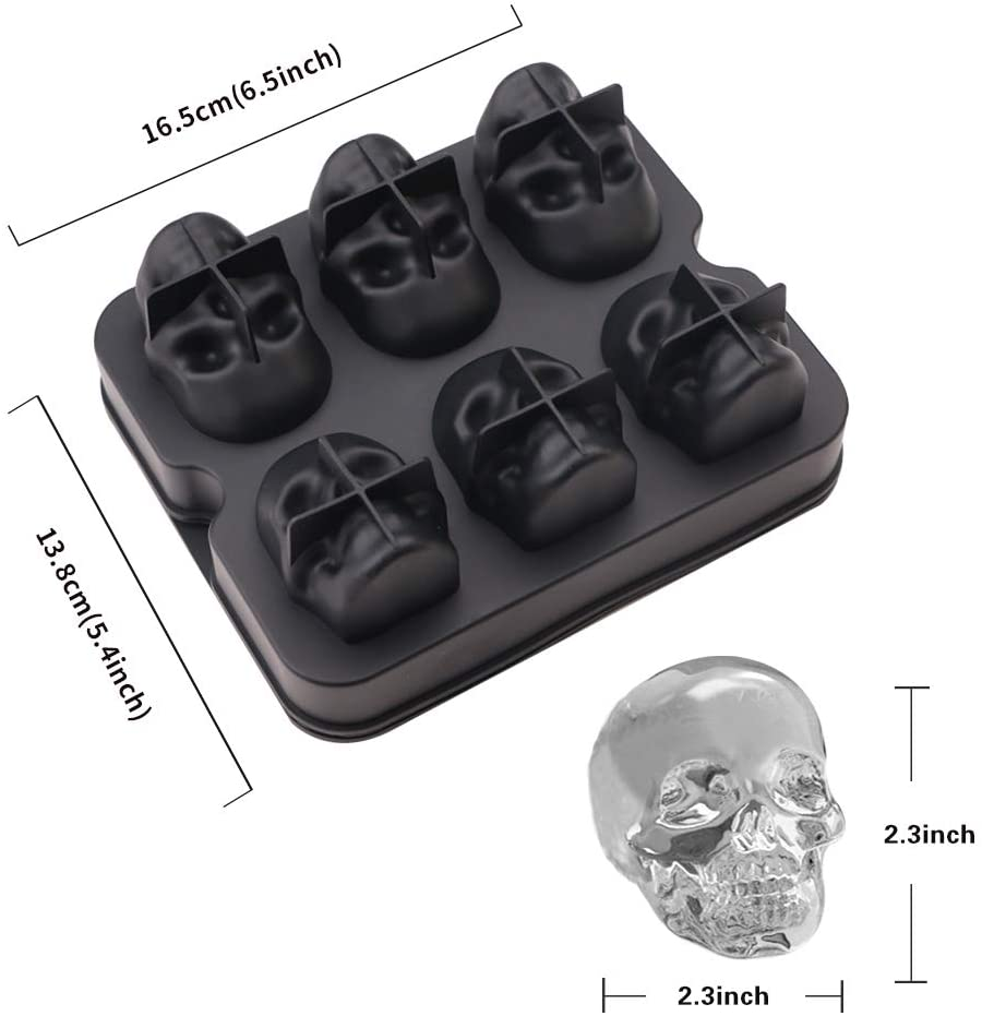 3D Skull Ice Cube Tray