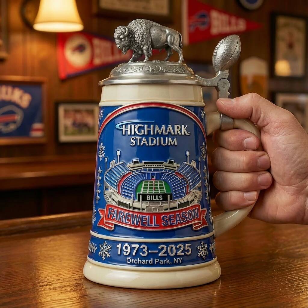Highmark Stadium “Farewell Season” Collectible Beer Stein