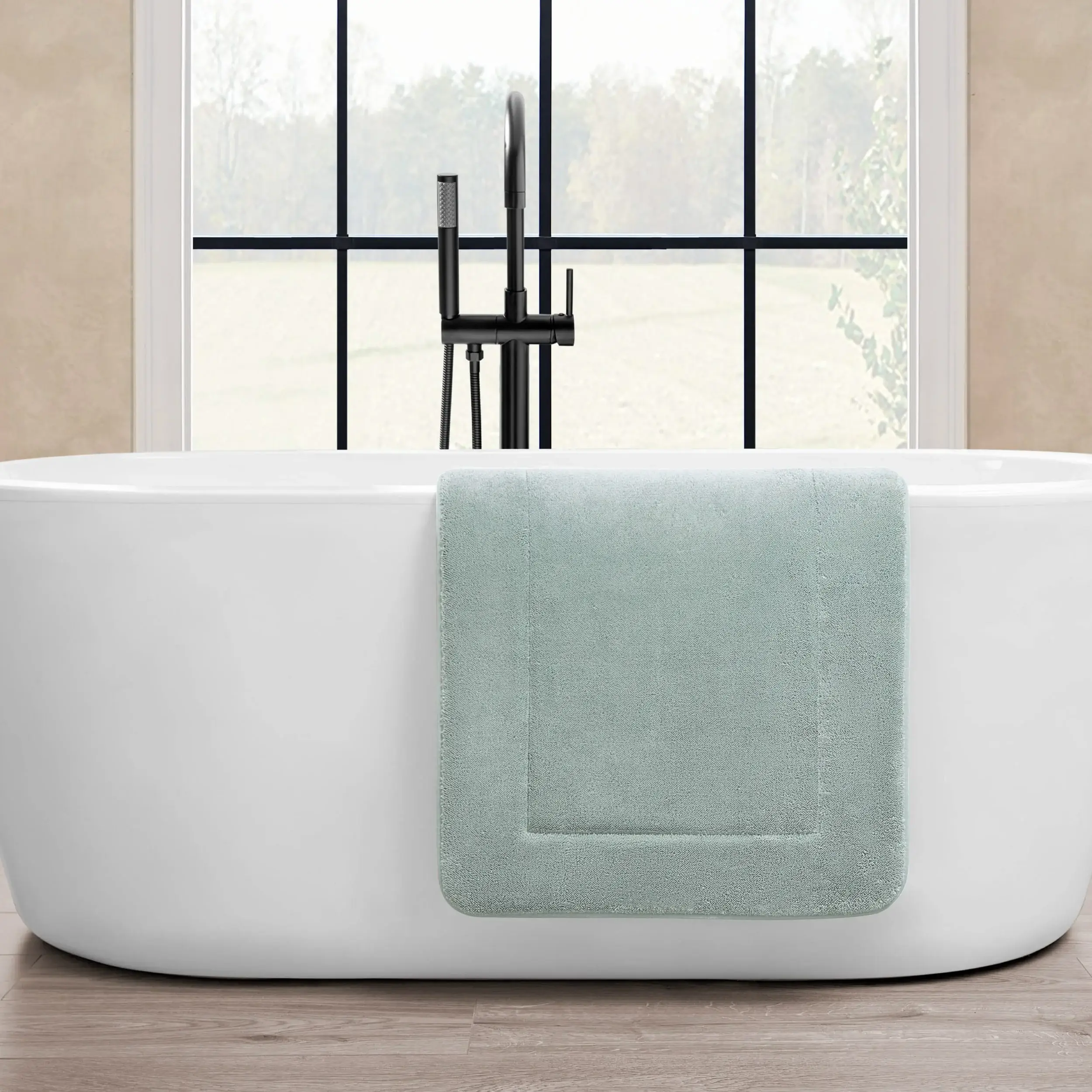 Oliver Brown Terry Memory Foam Bath Mat
