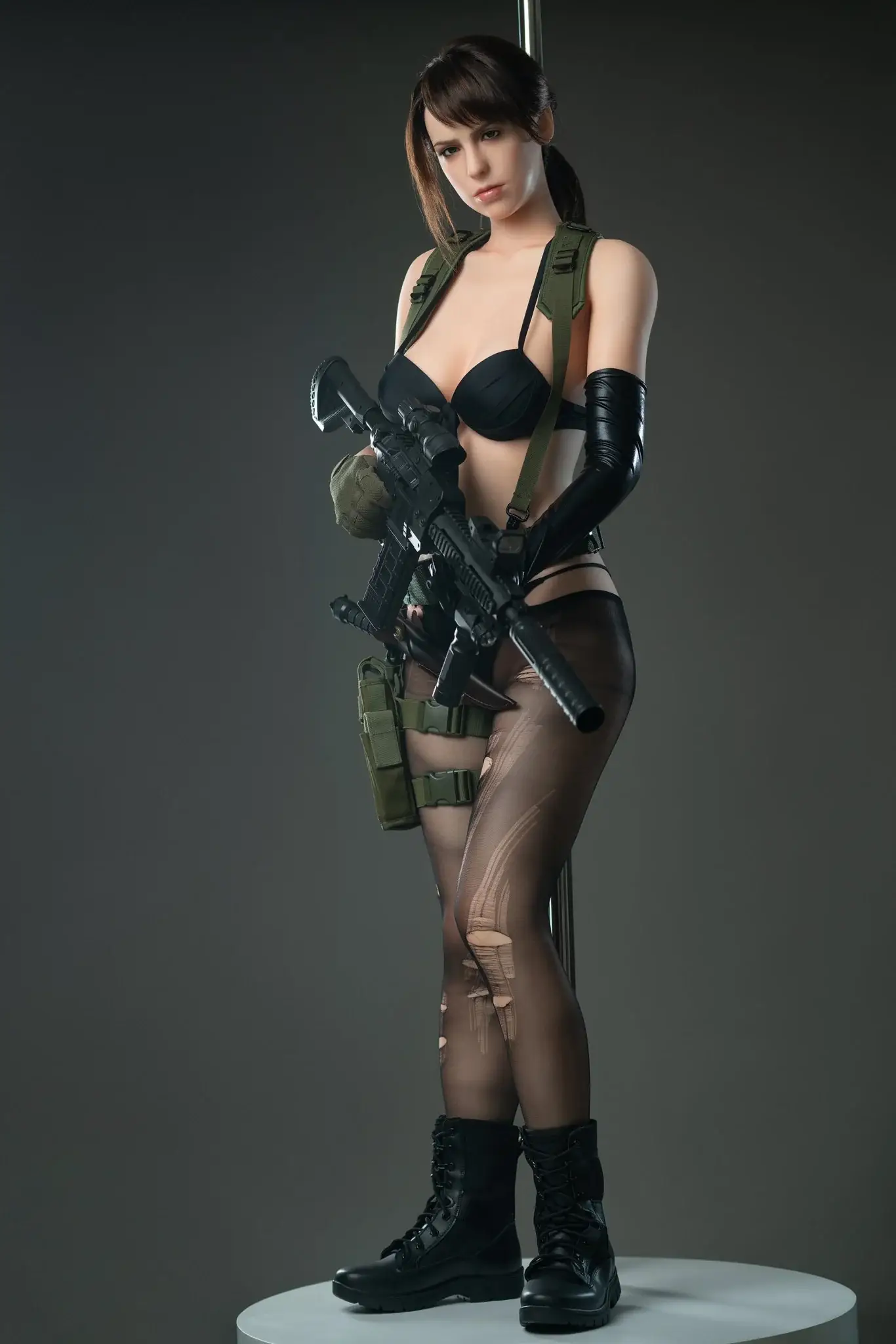 Quiet Lady Silicone Sex Doll - Game Lady Doll