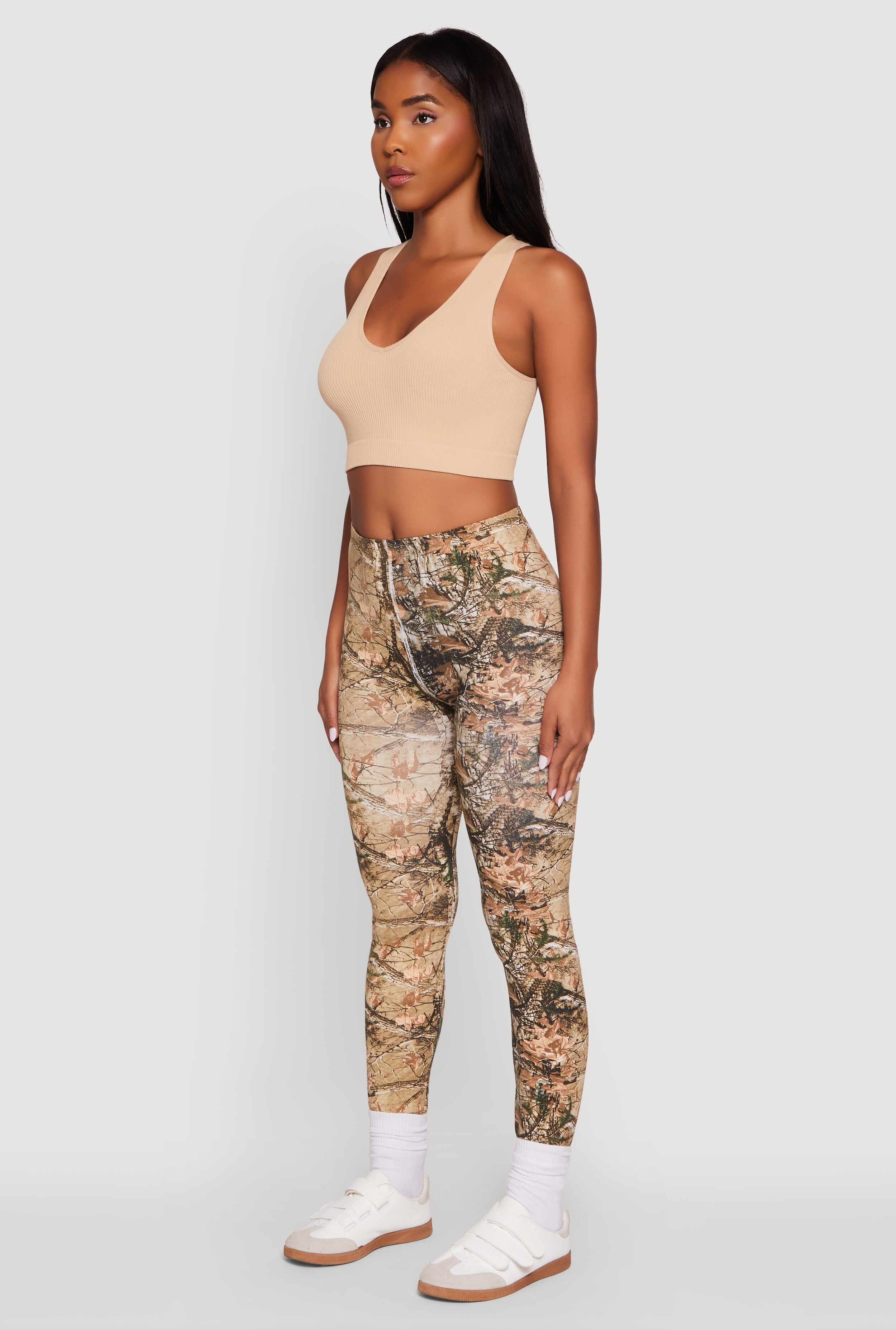 High Waisted Hunter Camo Leggings