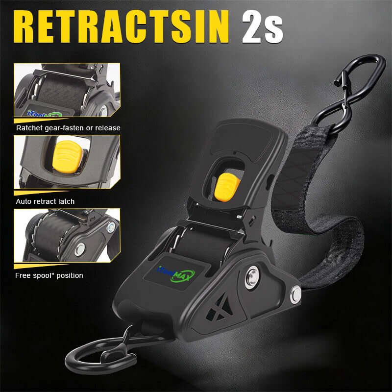 Auto Self Retractable Ratchet Straps