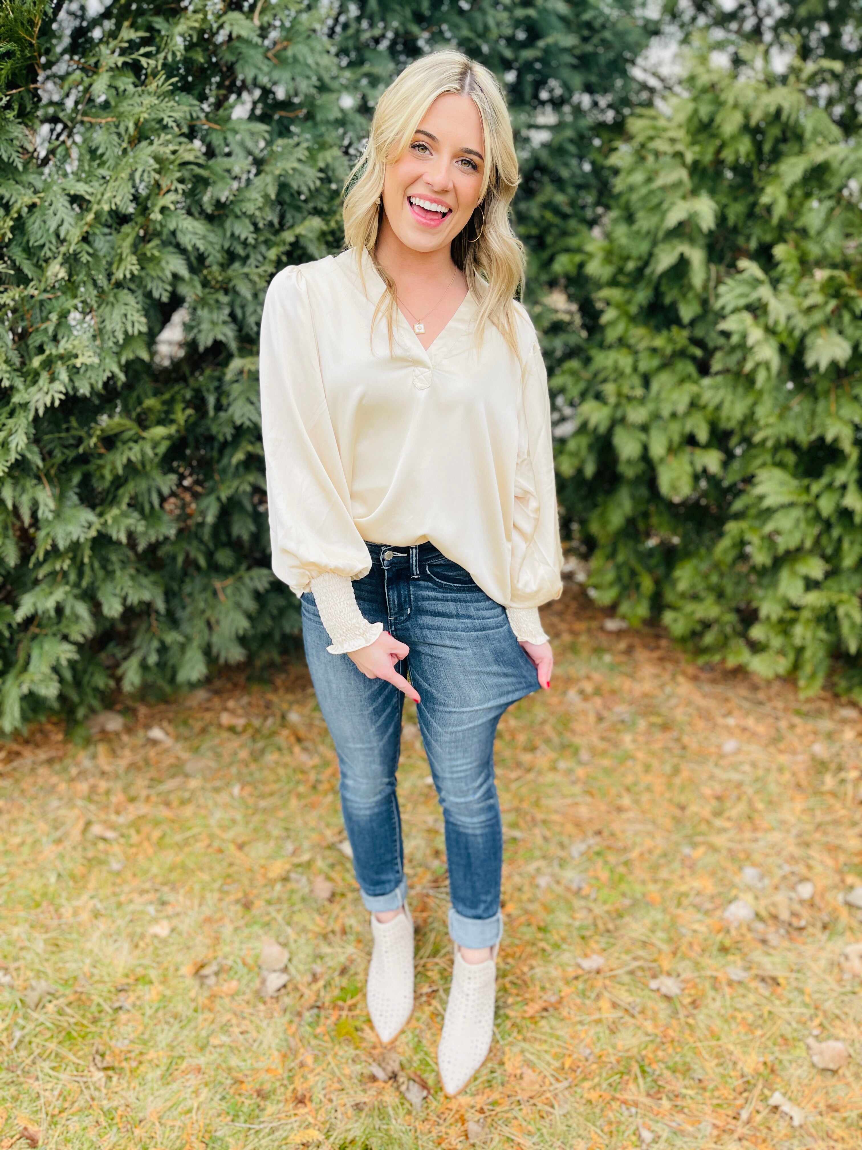 PLUS/REG Picture Perfect Skinny Jeans