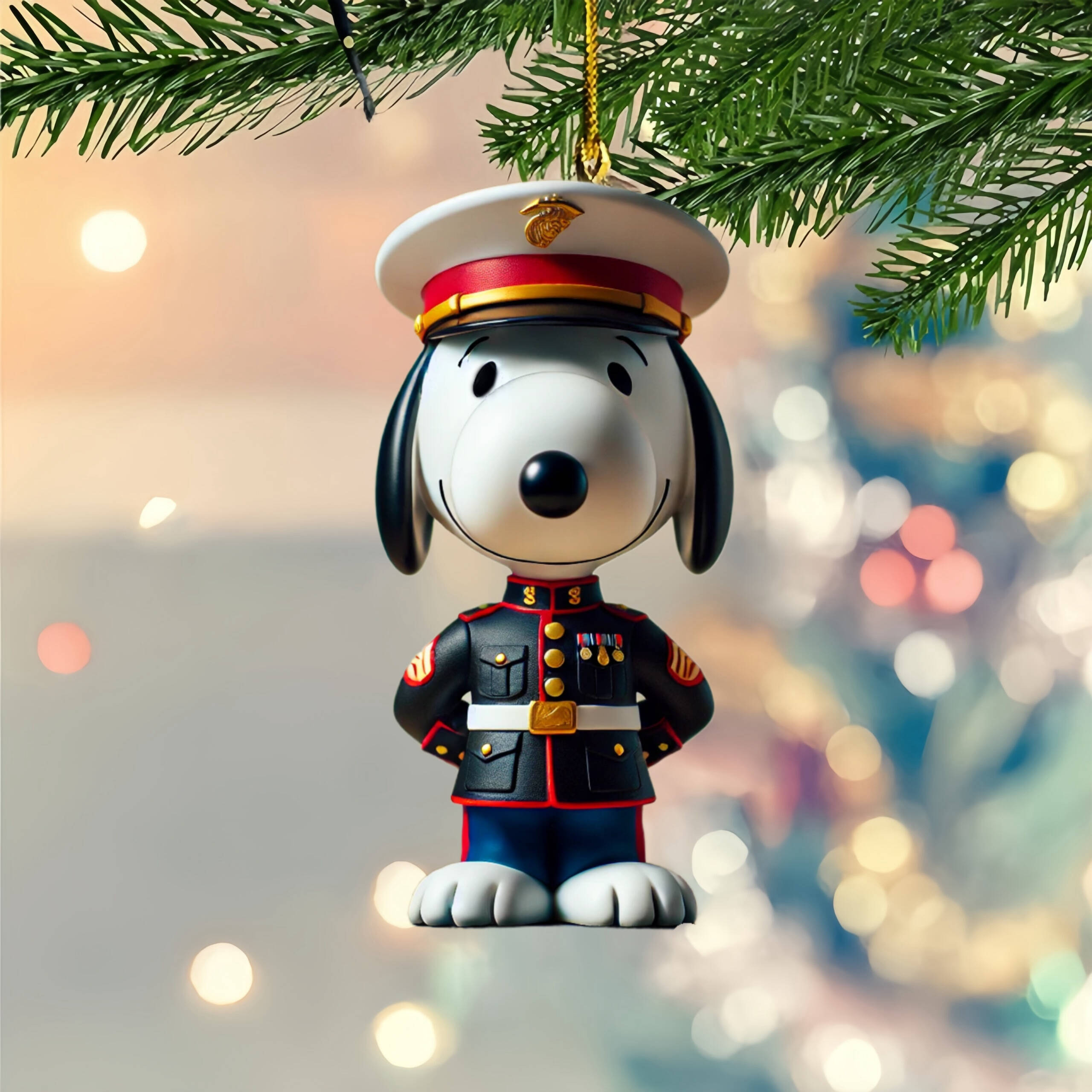 🔥LAST DAY 50% OFF- 🎖️Veteran Tribute Snooopy Ornaments