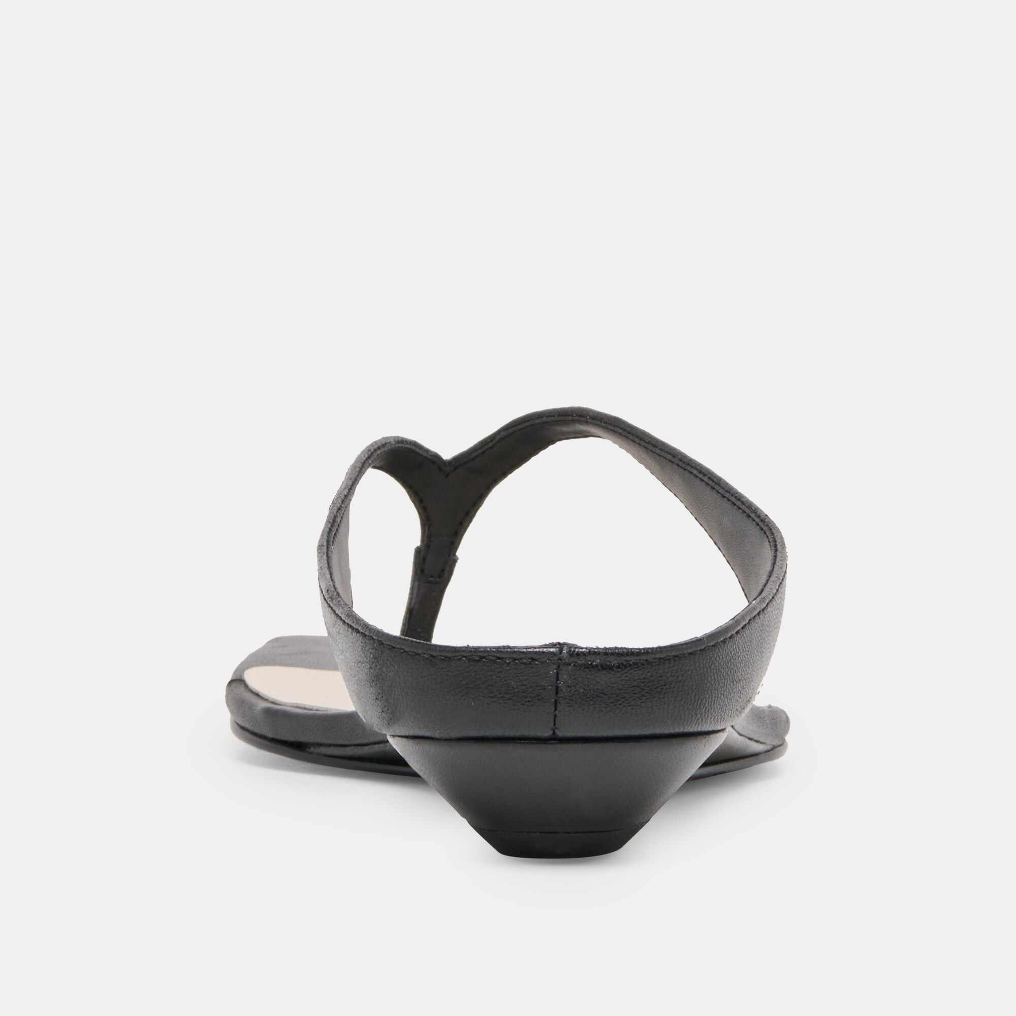 GIZEL SANDALS BLACK LEATHER