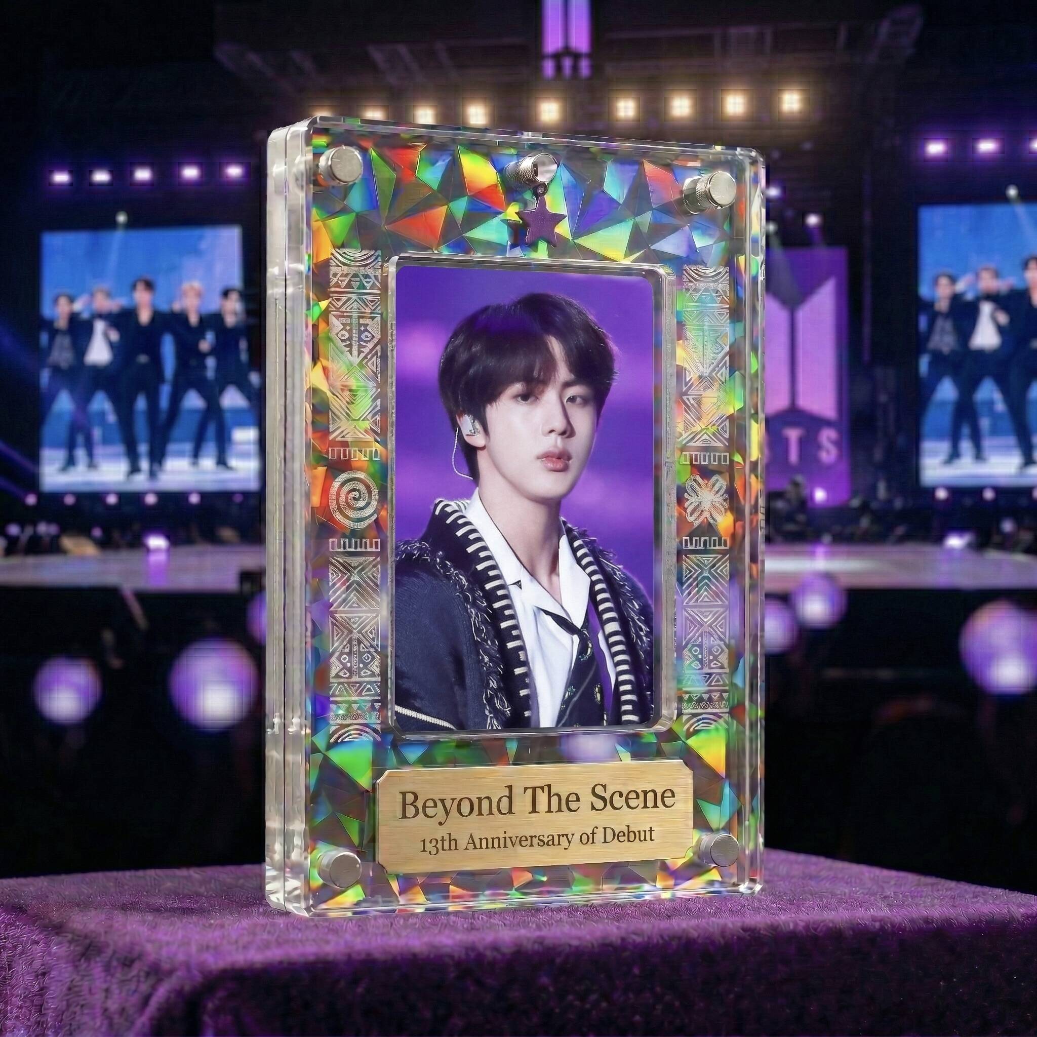 ✨ BTS 13th Anniversary Holographic Card Frame
