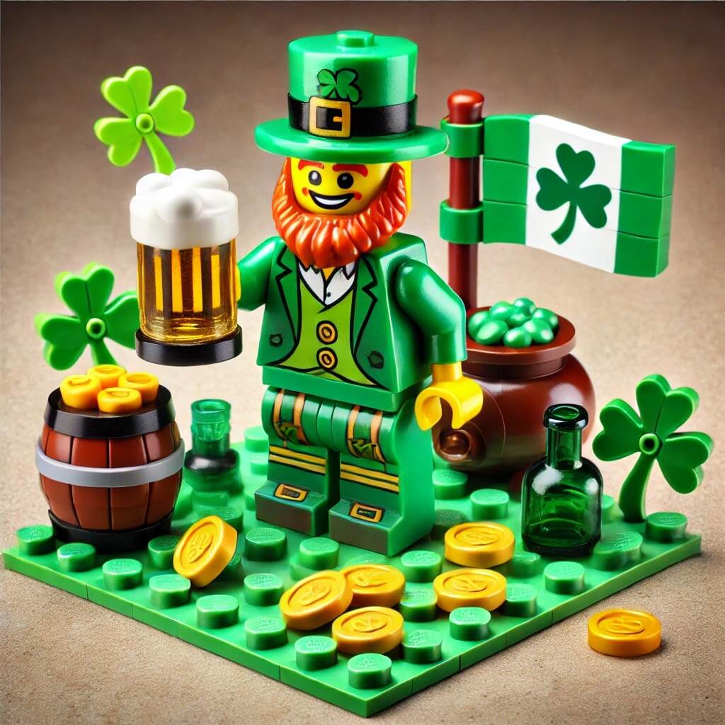 Saint Patrick's Day Building Blocks