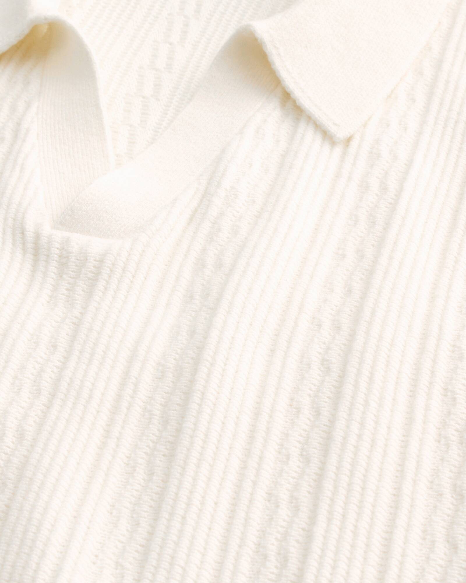 Boxy Short-Sleeve Sweater Polo