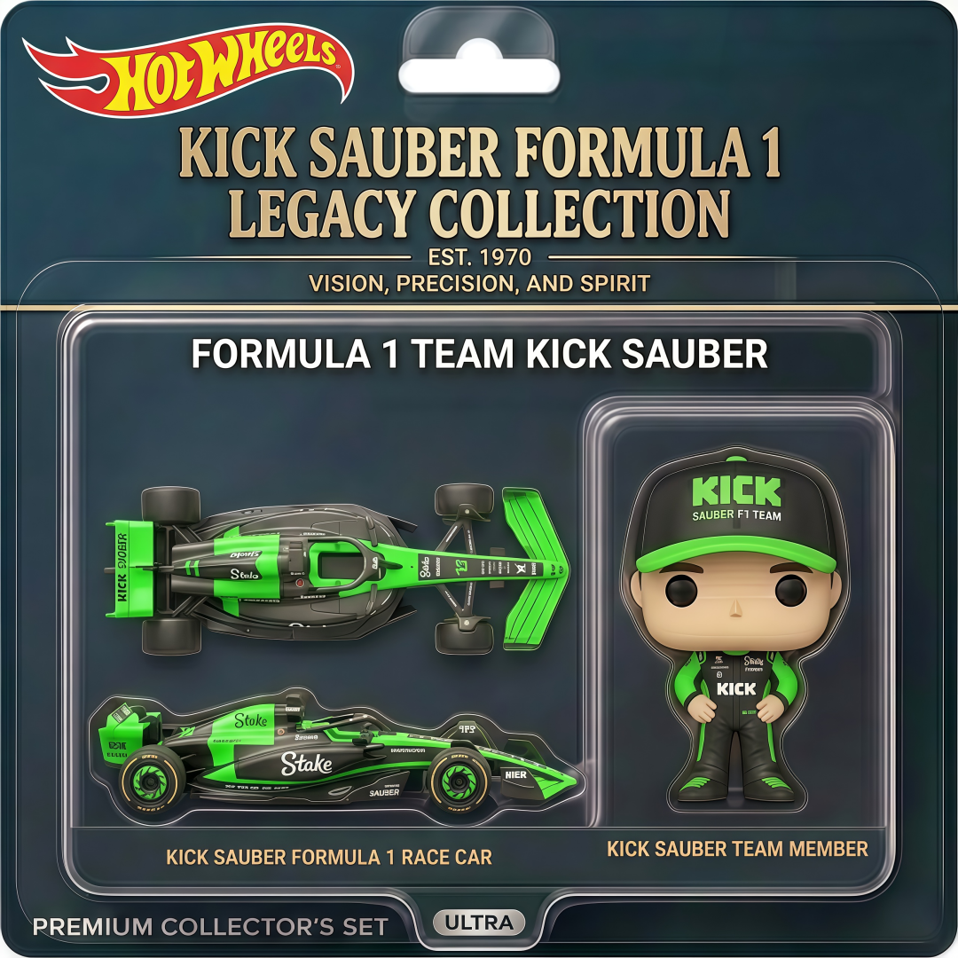 🏁🔥 Hot Wheels x Formula 1 Official Legacy Collector’s Set