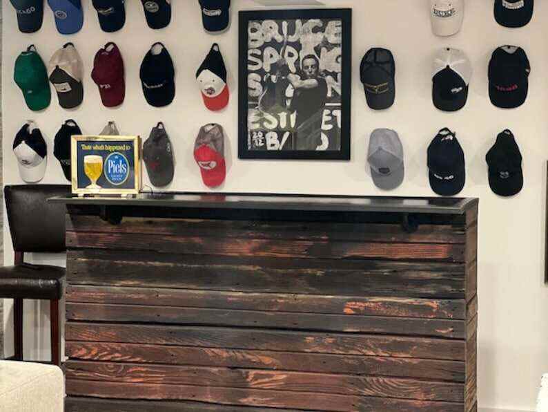 Bar-outdoor bar-home bar-indoor bar-basement bar-bars-wood bar-rustic decor-Barn wood-Man Cave Bar-Primitive-Handmade Furniture & Decor