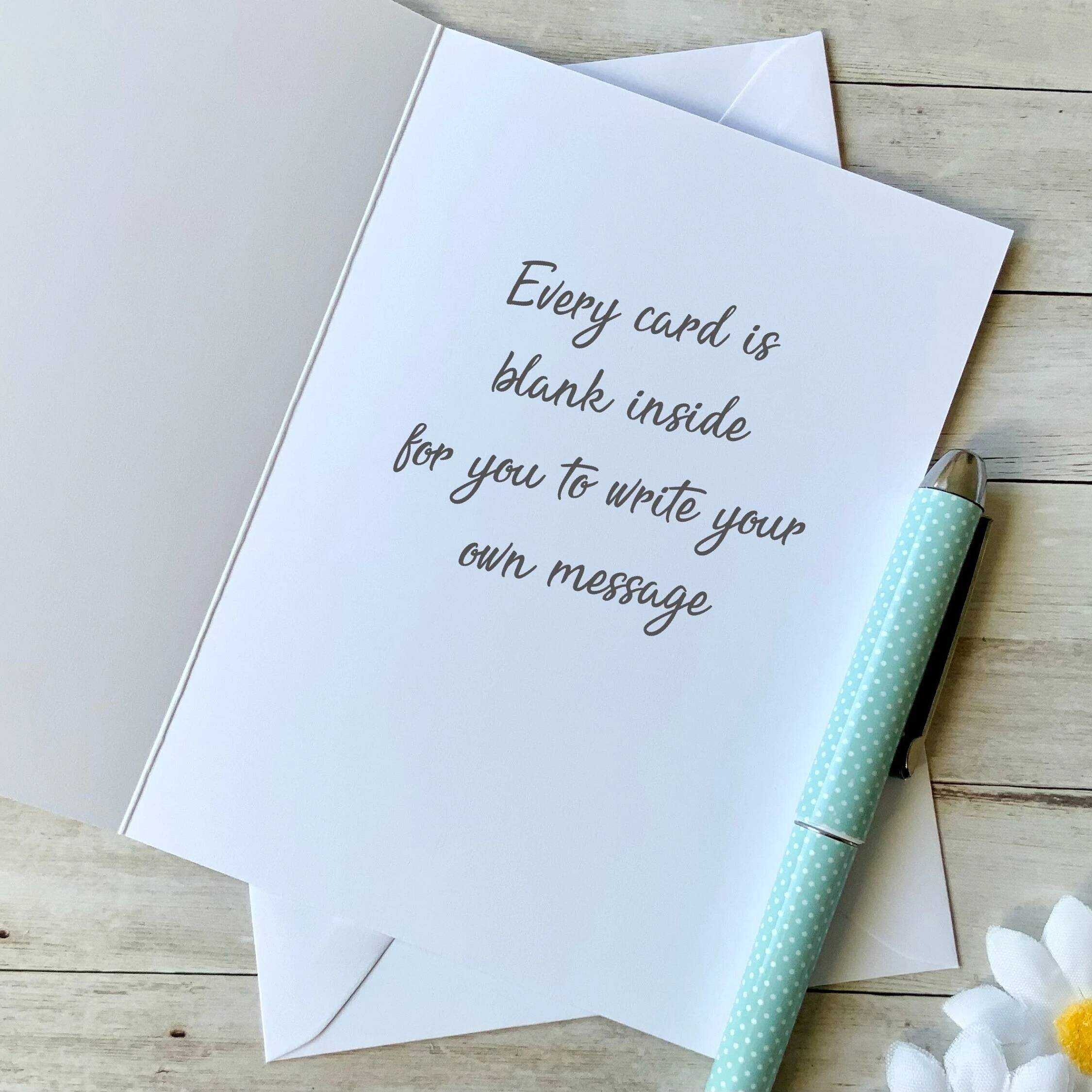 A Little Card Of Positivity | Anxiety Card