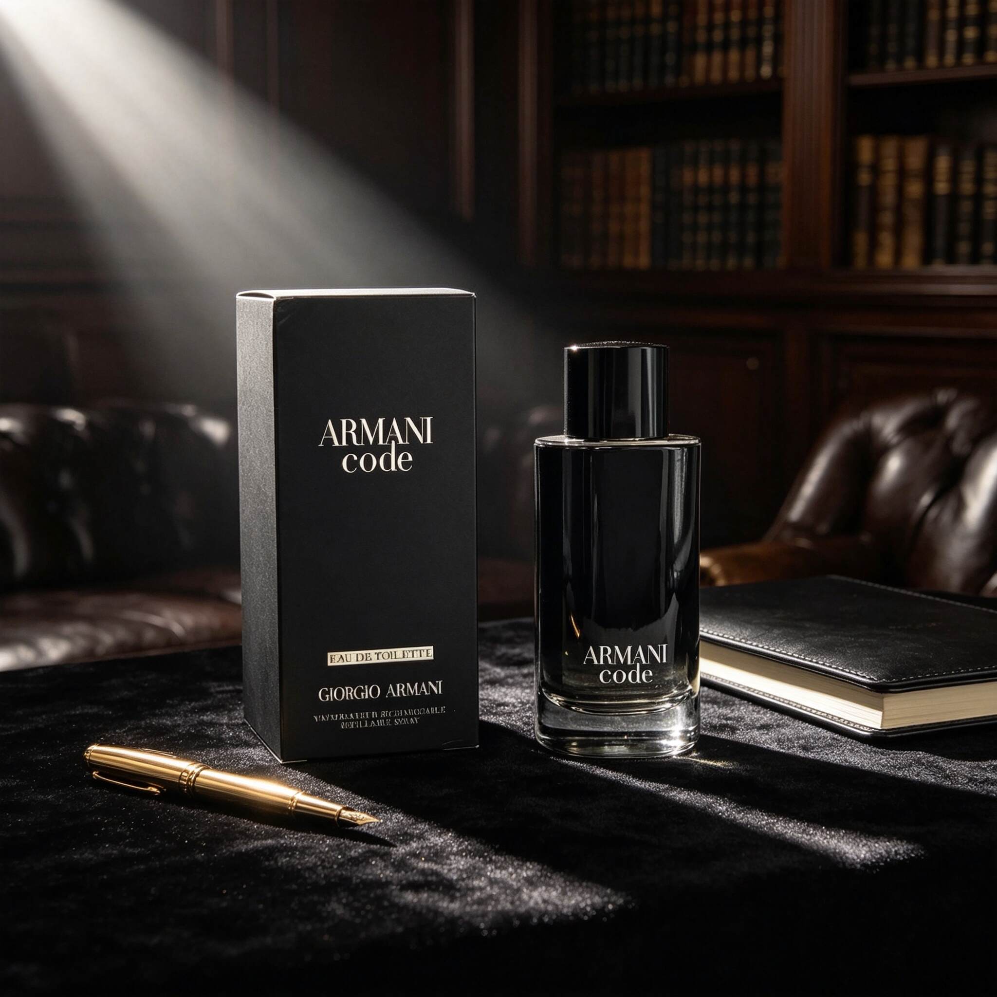 Armani Code Eau de Toilette Refillable Spray for Men-125ml