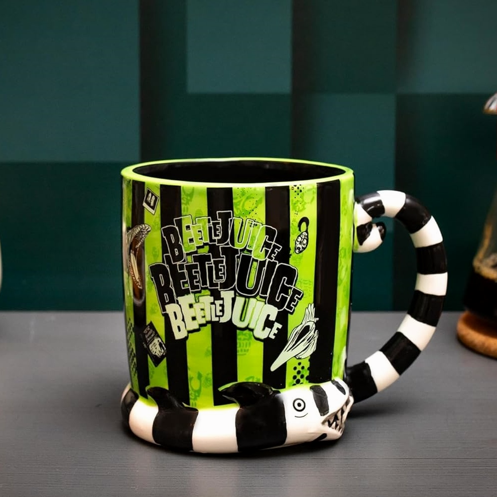 Silver Buffalo Beetlejuice 3D Mug