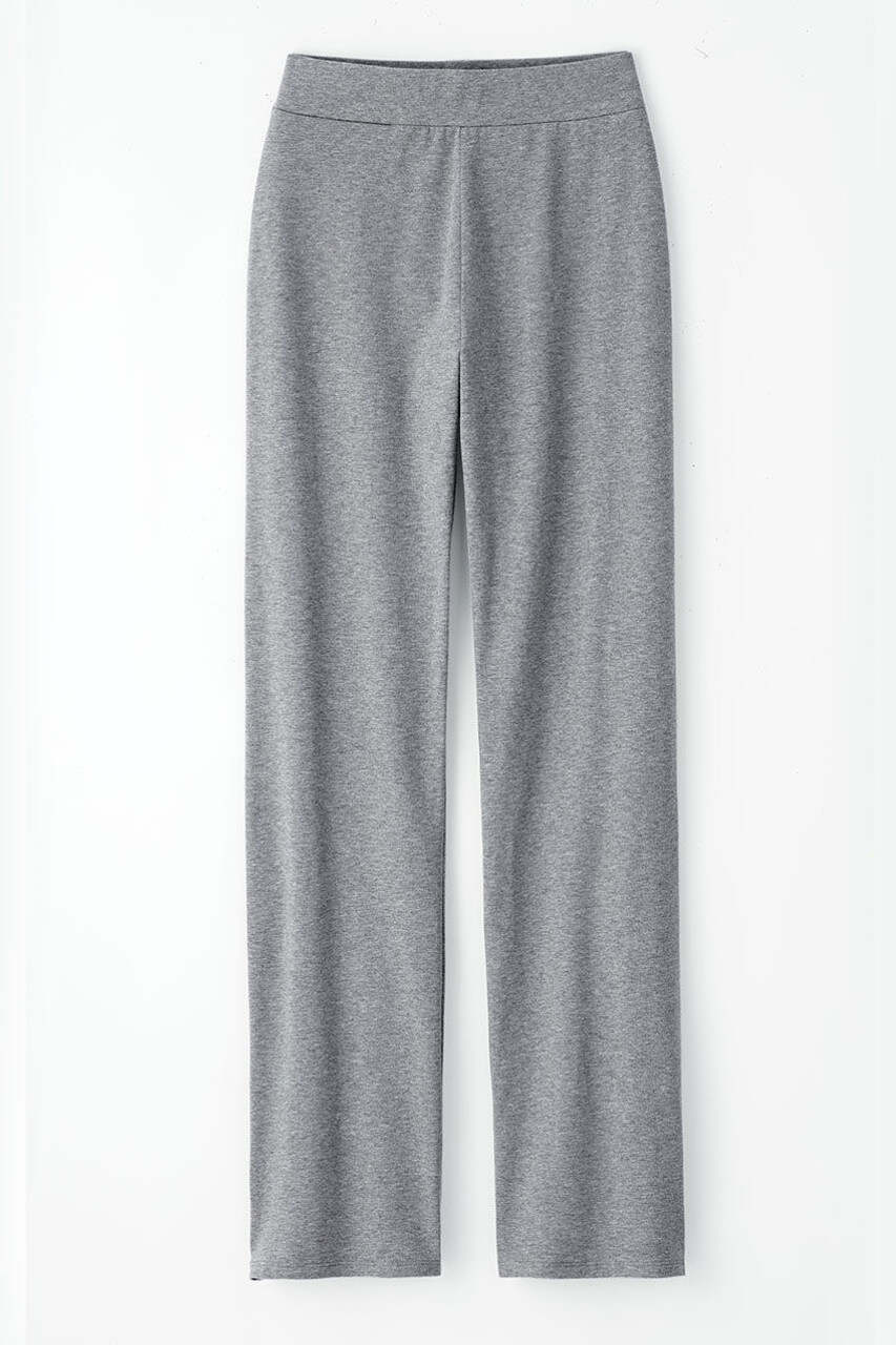Endless Comfort Straight-Leg Pull-On Pants