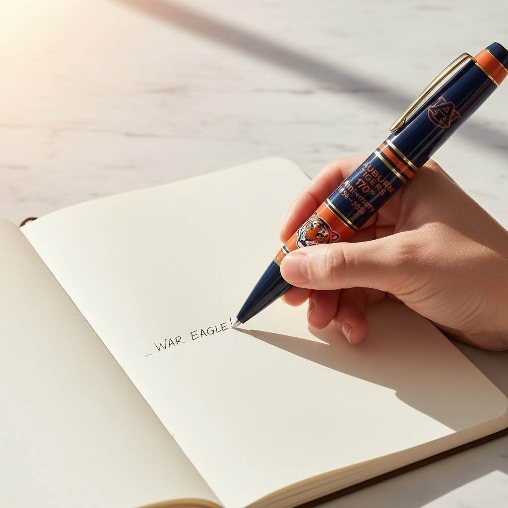 AU TIGERS War Eagle 170th Anniversary Commemorative Pen