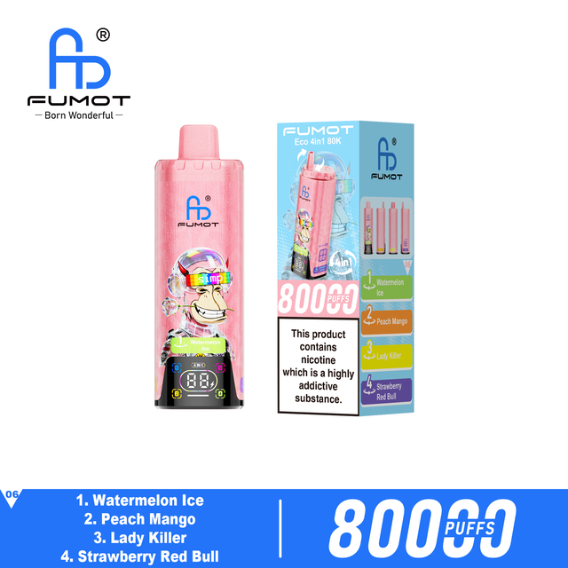 Fumot 4in1 80K -Disposable Vape