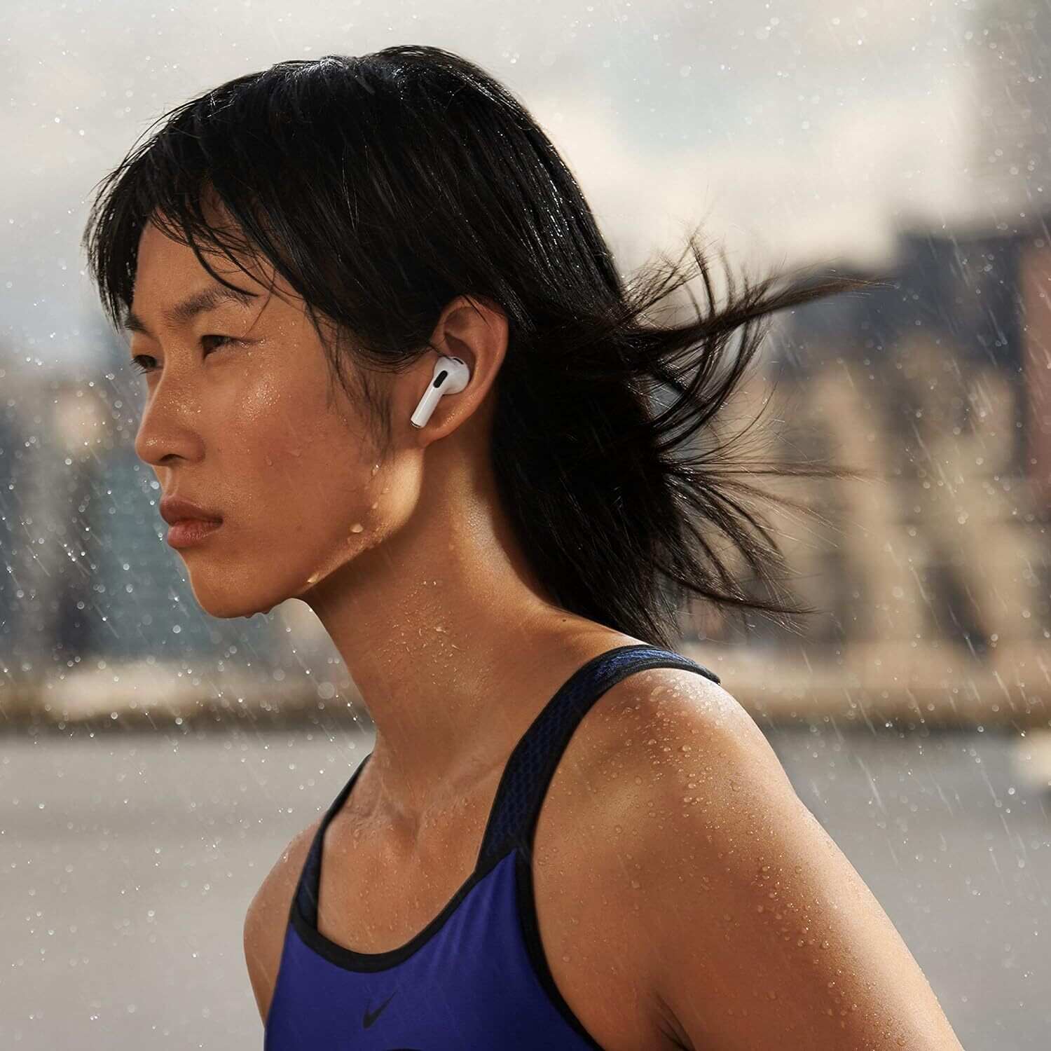 AirPods (3rd Generation) Wireless Ear Buds, Bluetooth Headphones, Personalized Spatial Audio, Sweat and Water Resistant, Lightning Charging Case Included, Up to 30 Hours of Battery Life