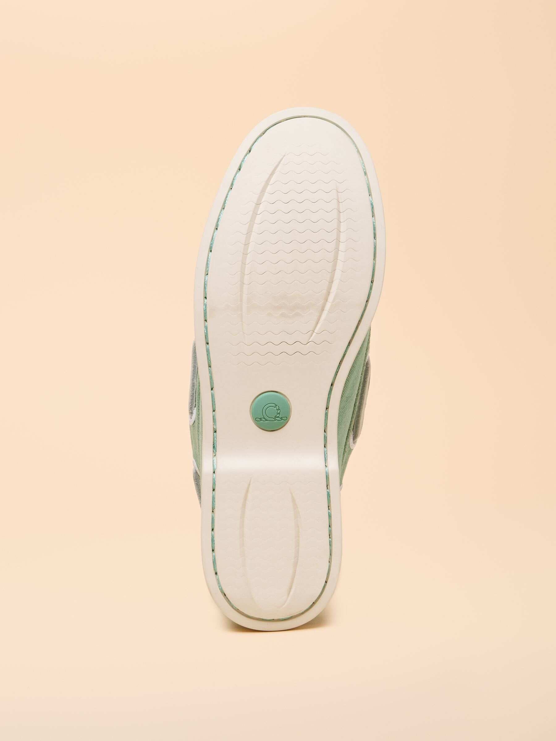 Joules X Chatham Yellow Jetty Deck Shoes
