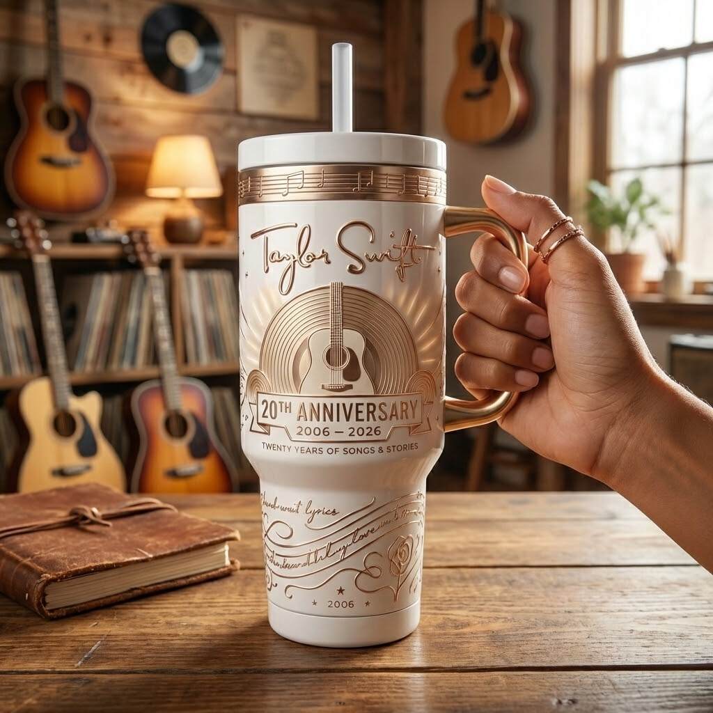 Taylor Swift Debut 20th Anniversary Commemorative Tumbler