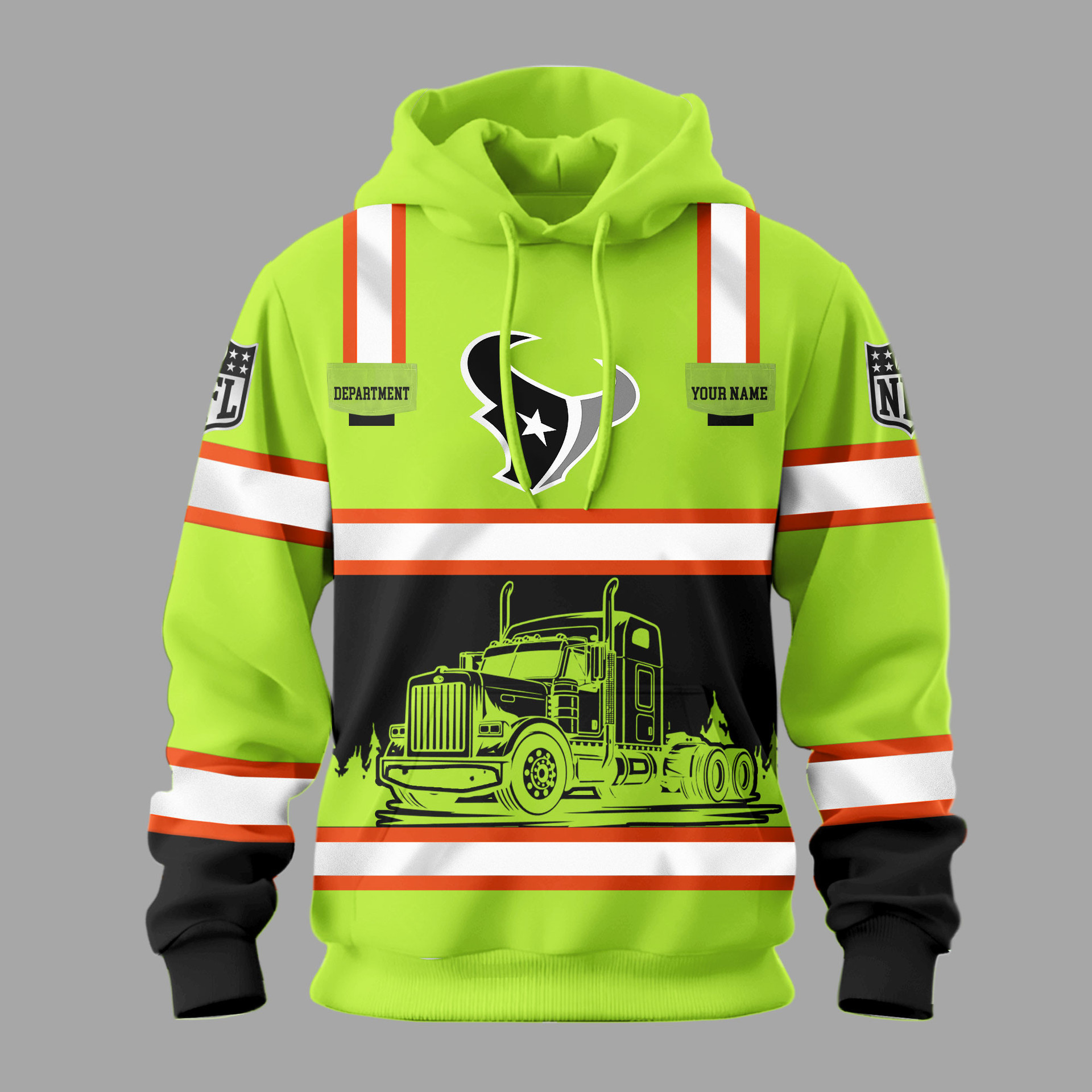 Houston Texans | Premium NFL Truck Driver Hoodie TD