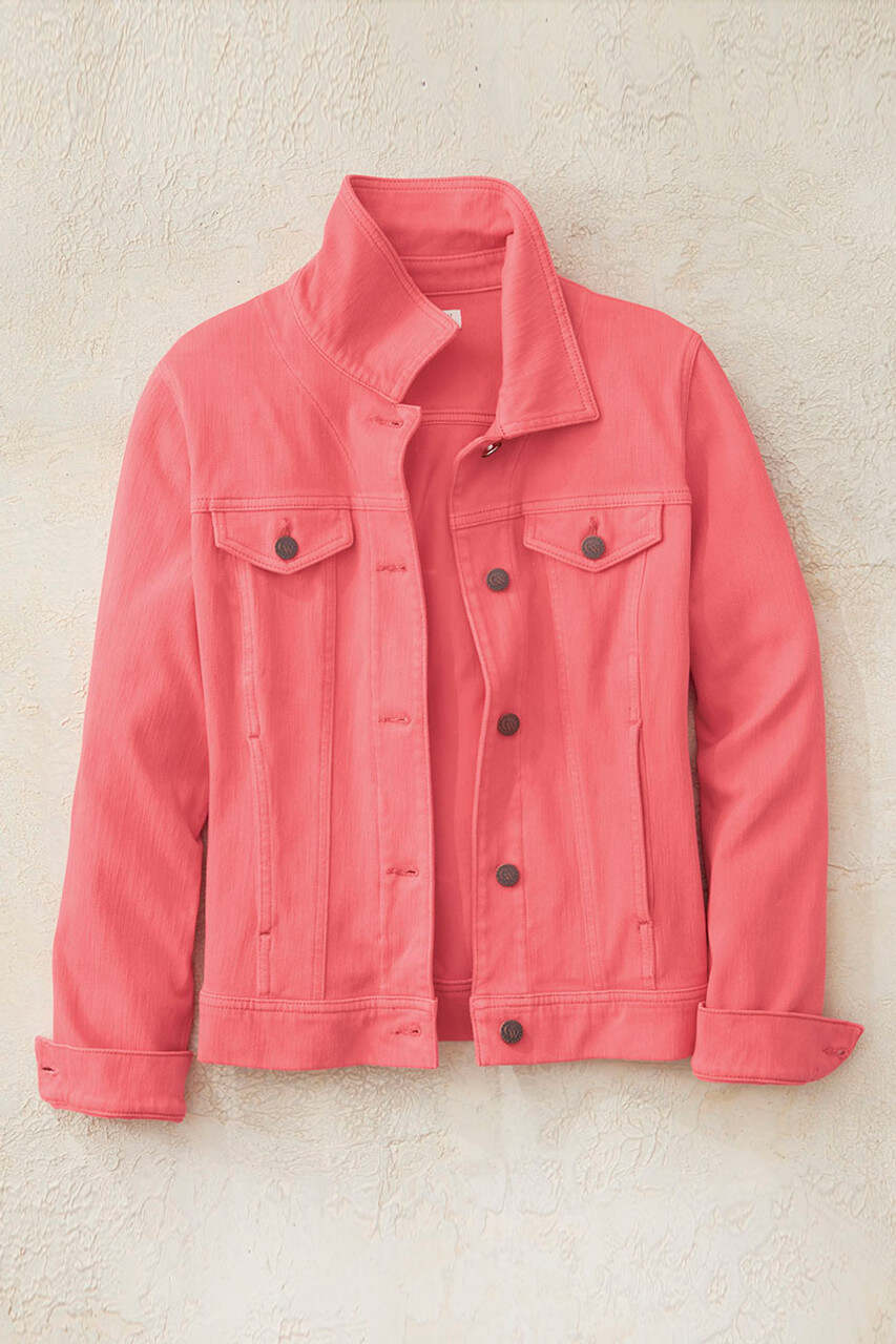 Knit Denim Jacket