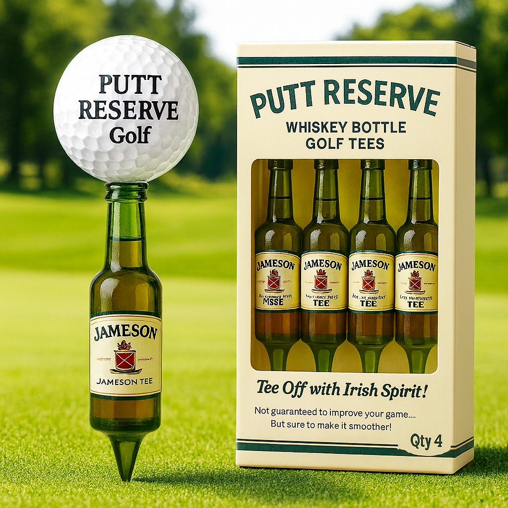 ⛳ Whiskey Bottle Golf Tees