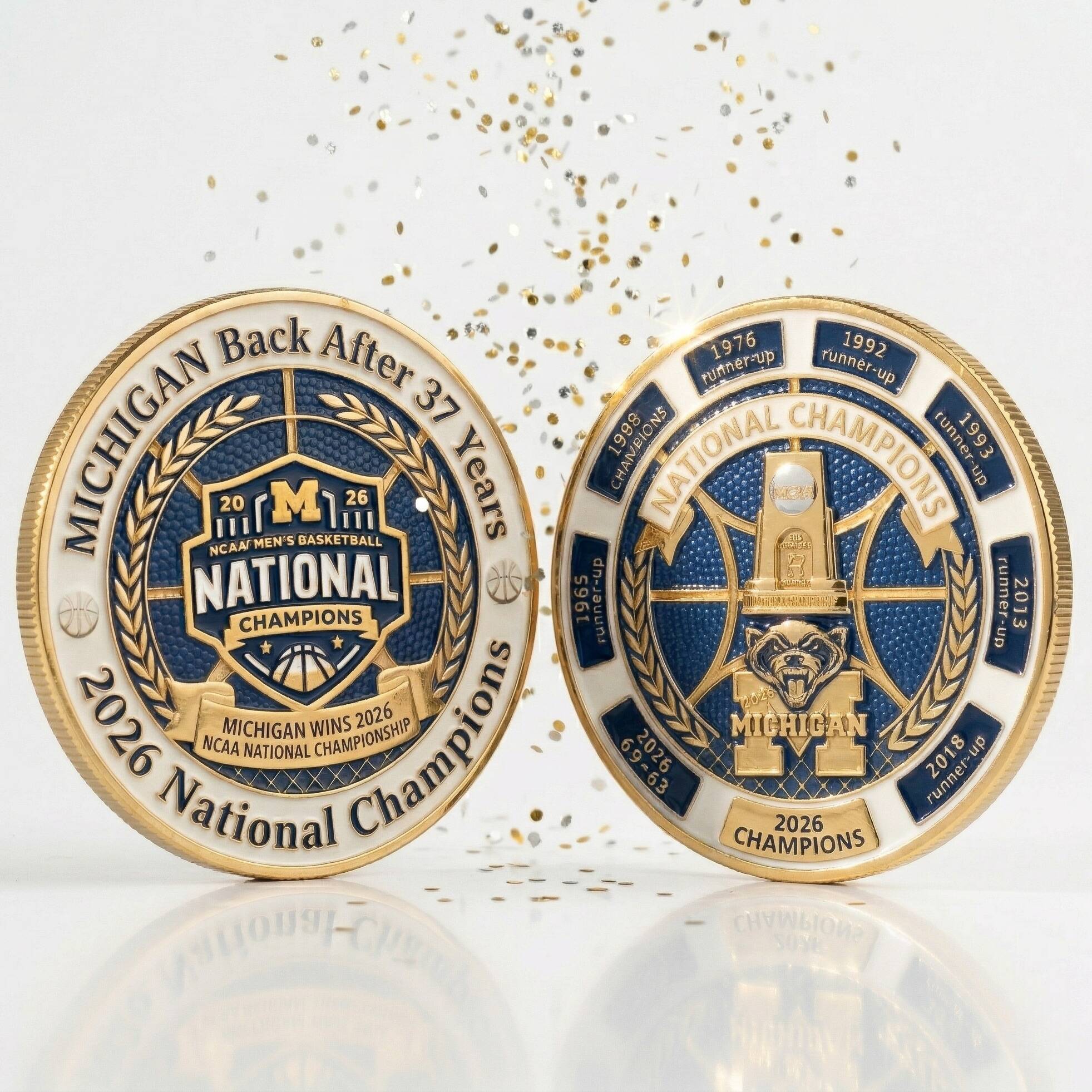 Michigan Wolverines 2026 National Champions Commemorative Coin