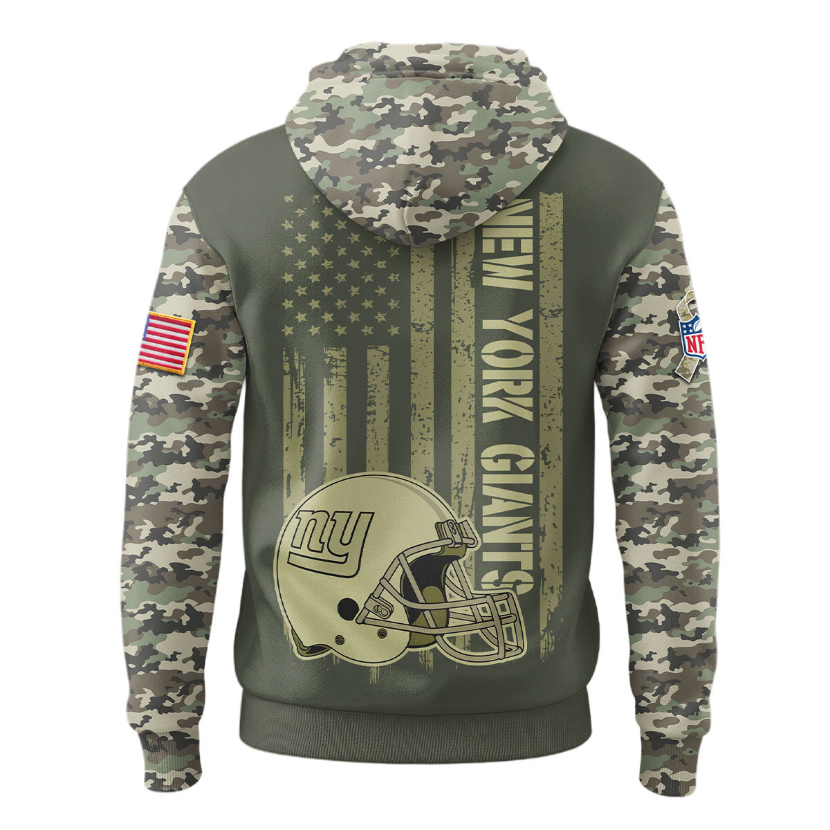 New York Giants | Premium NFL Veteran Camo Hoodie Limited Edition MM