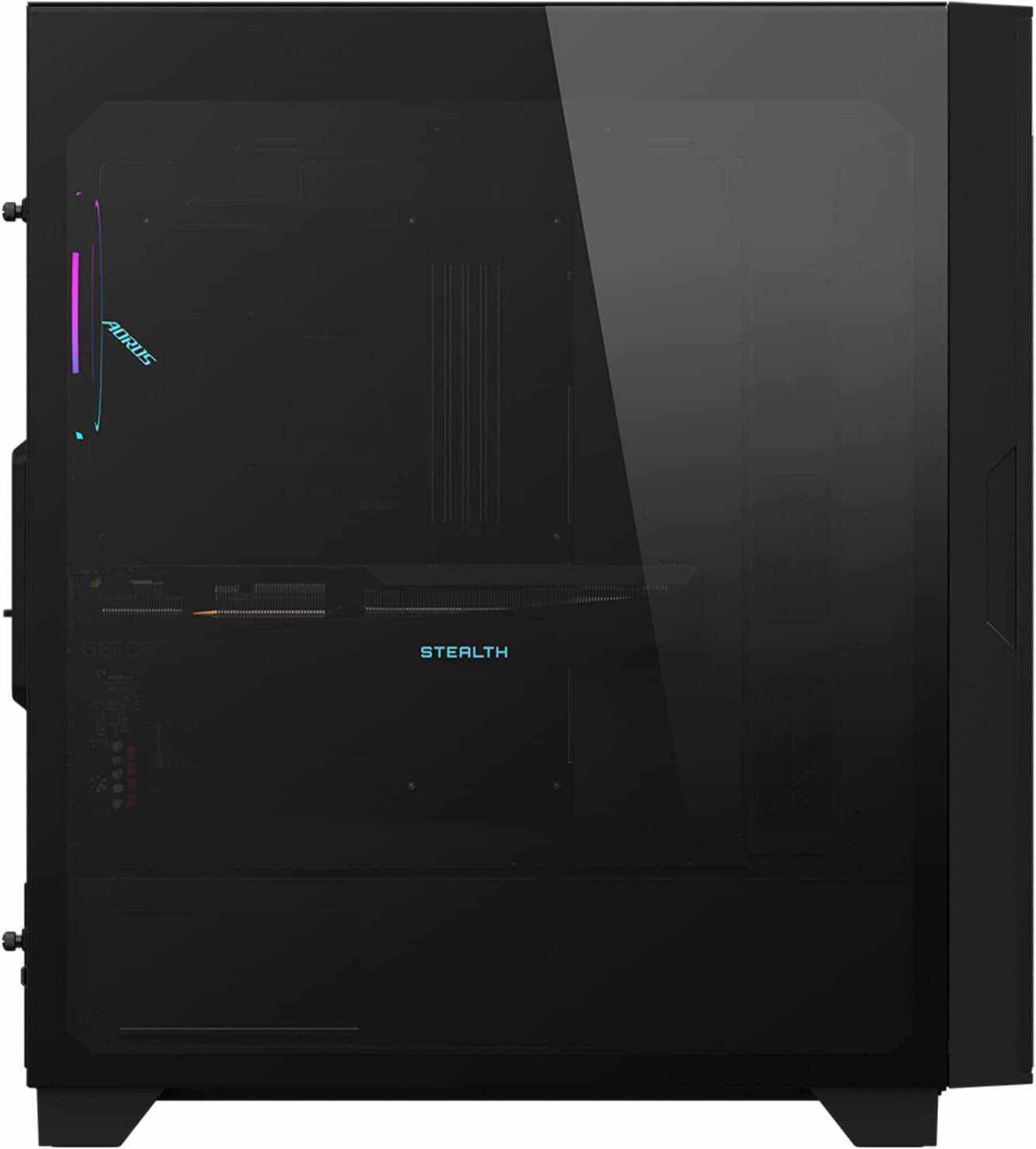 Project Stealth DIY PC Kit (Z690 AORUS Elite Stealth, NVIDIA GeForce RTX 3070 Gaming OC 8G Stealth, AORUS C300G Stealth) - GB-Stealth Combo IN2181