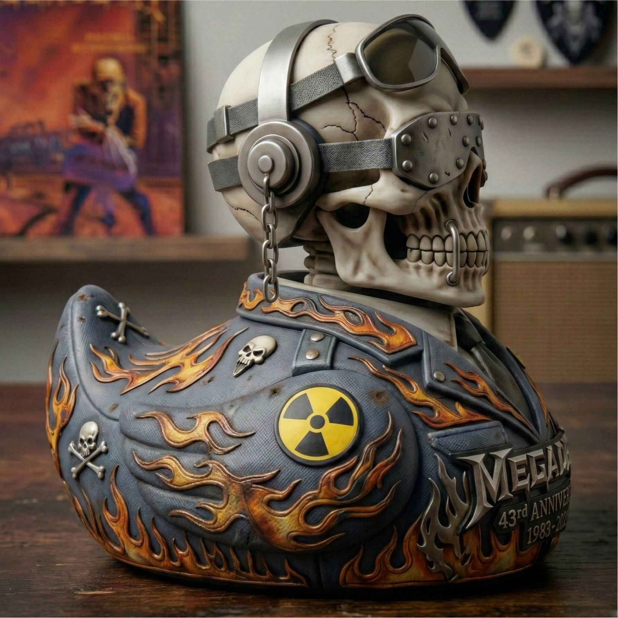 Megadeth 43rd Anniversary Duck