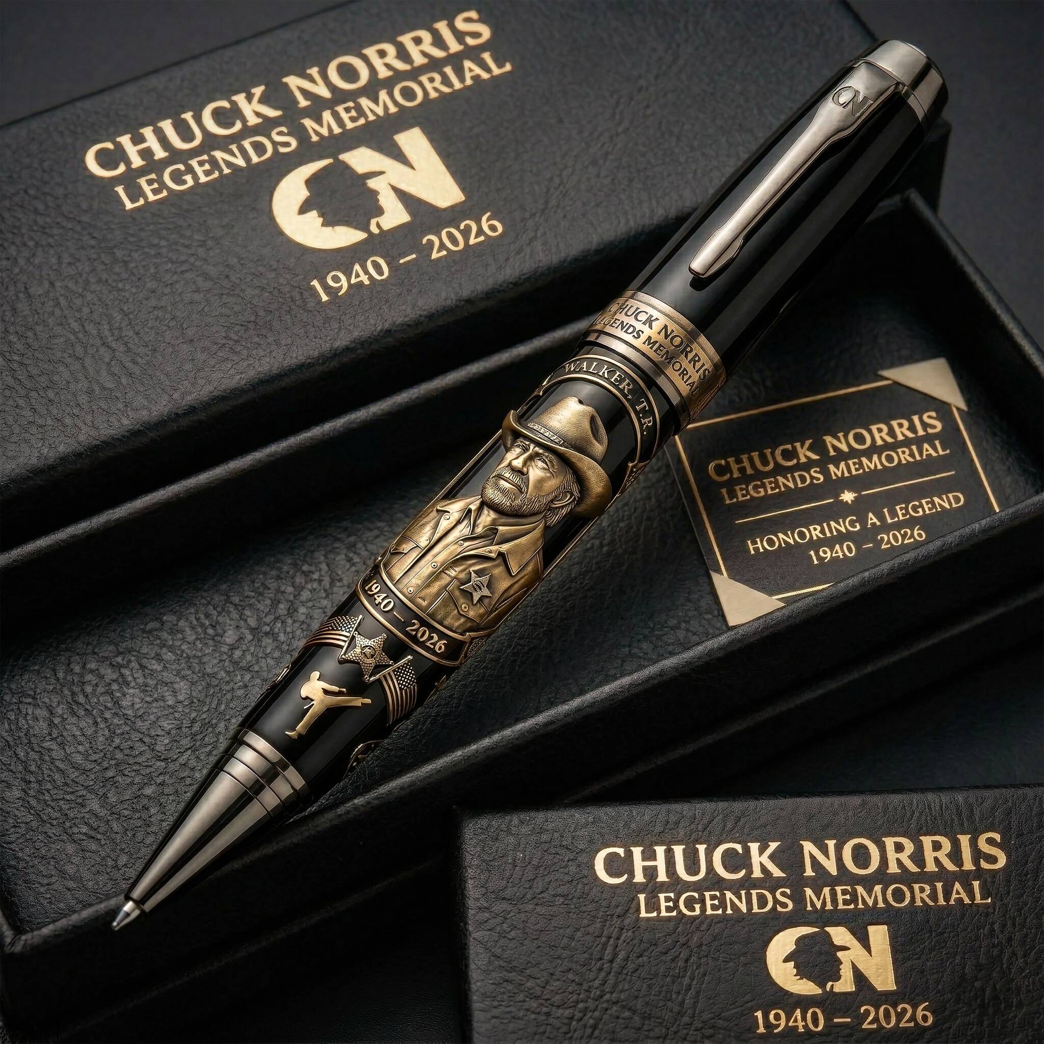 Chuck Norris Legends Memorial Pen – Write Like A Legend!