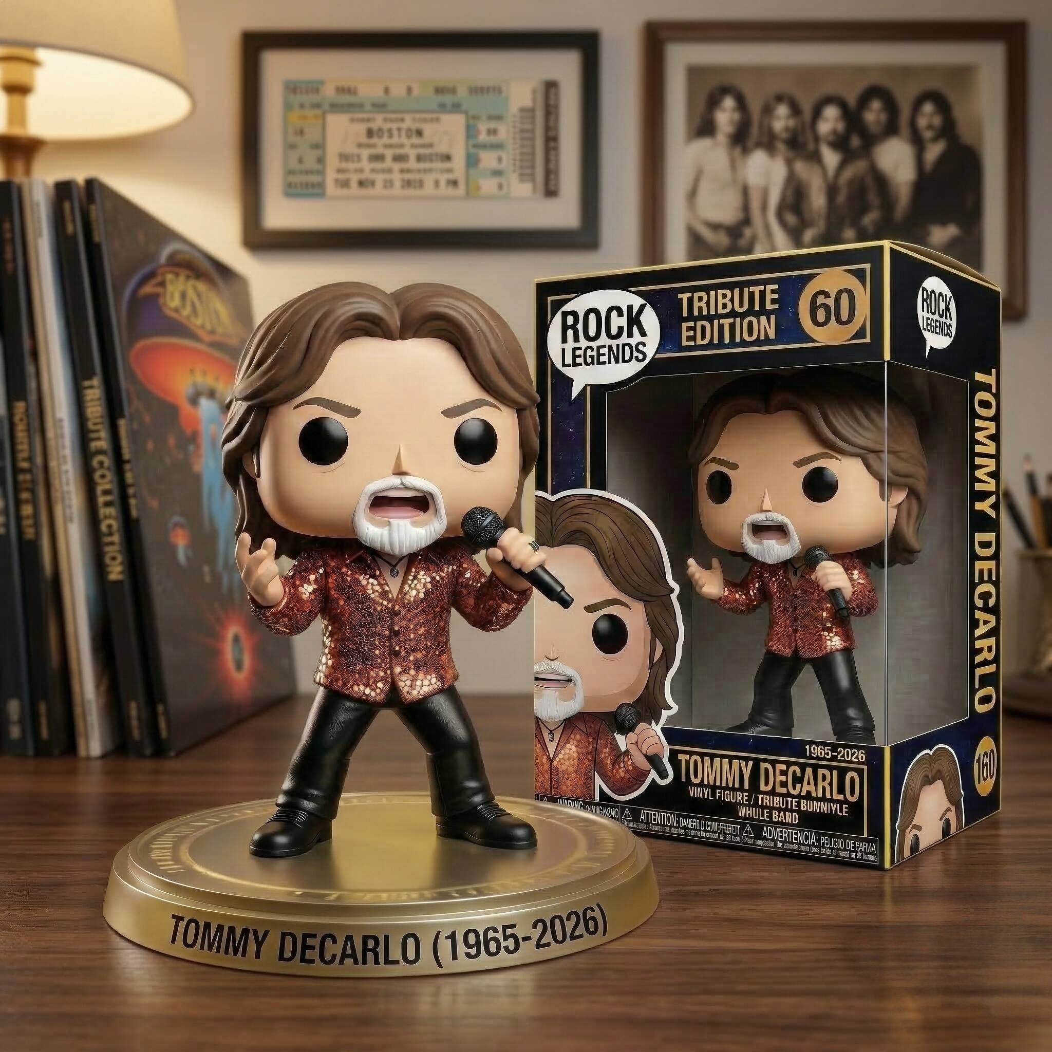 Tommy DeCarlo Tribute – Boston Rock Pop！Figure (1965‑2026)