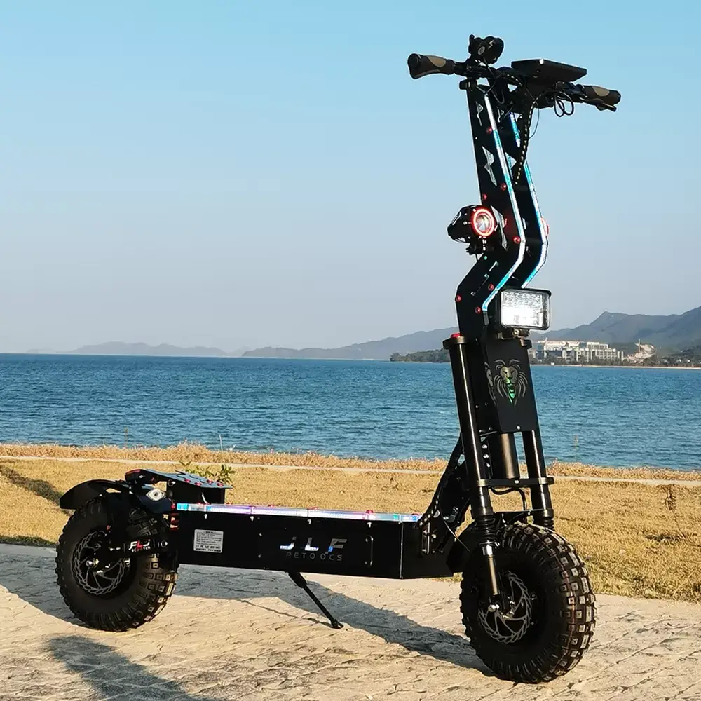 (🔥Limited Time Sale) E2 14inch 8000W best off road electric scooter with mobility powerful electric scooter
